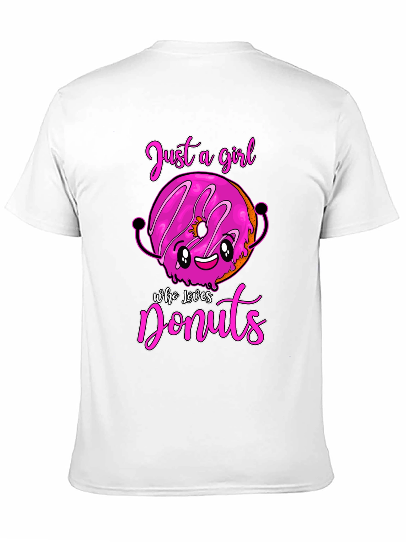 Just a Girl Who Loves Donuts Graphic Tee