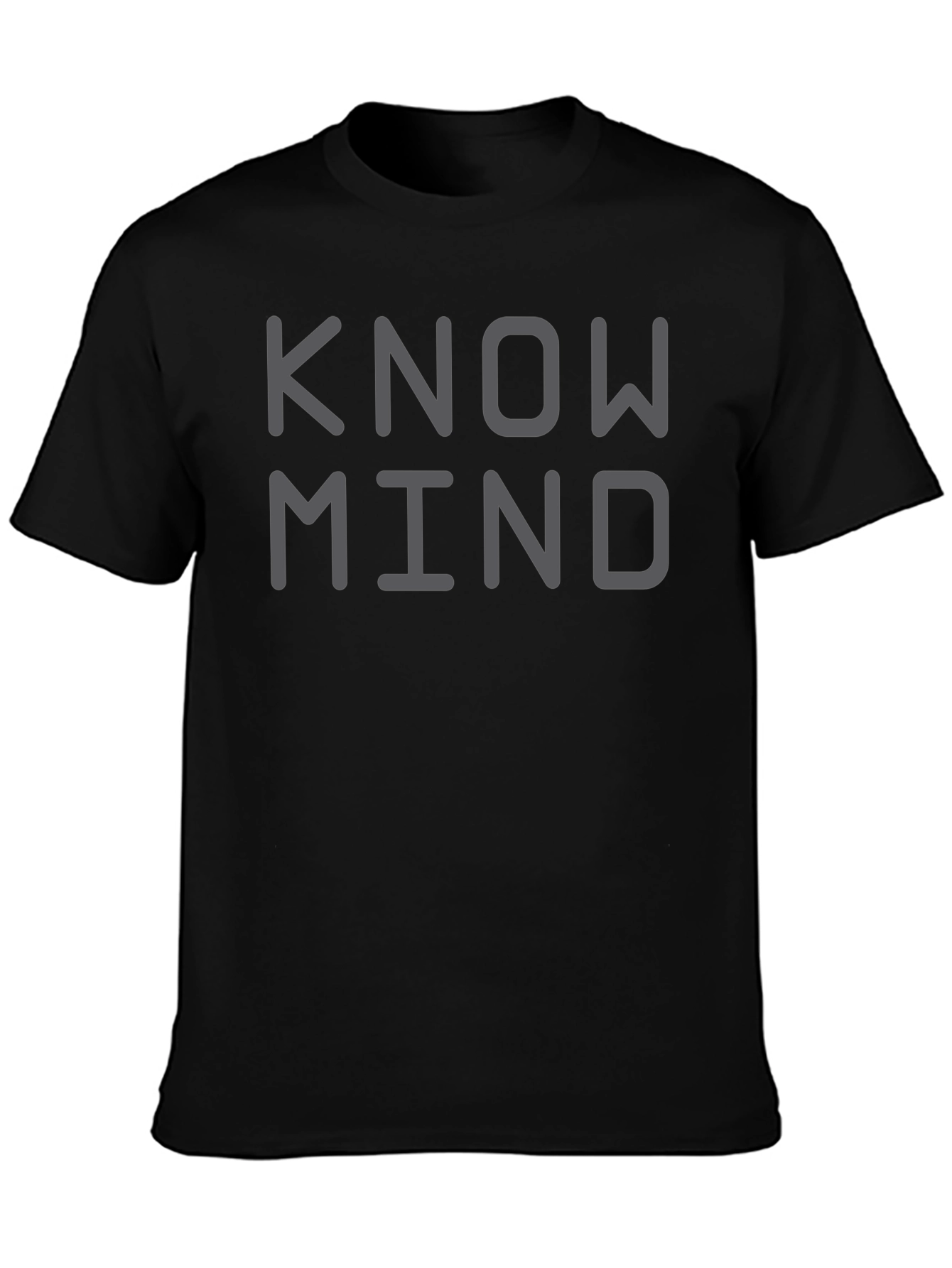 Know Mind Graphic Tee - Stylish Comfort