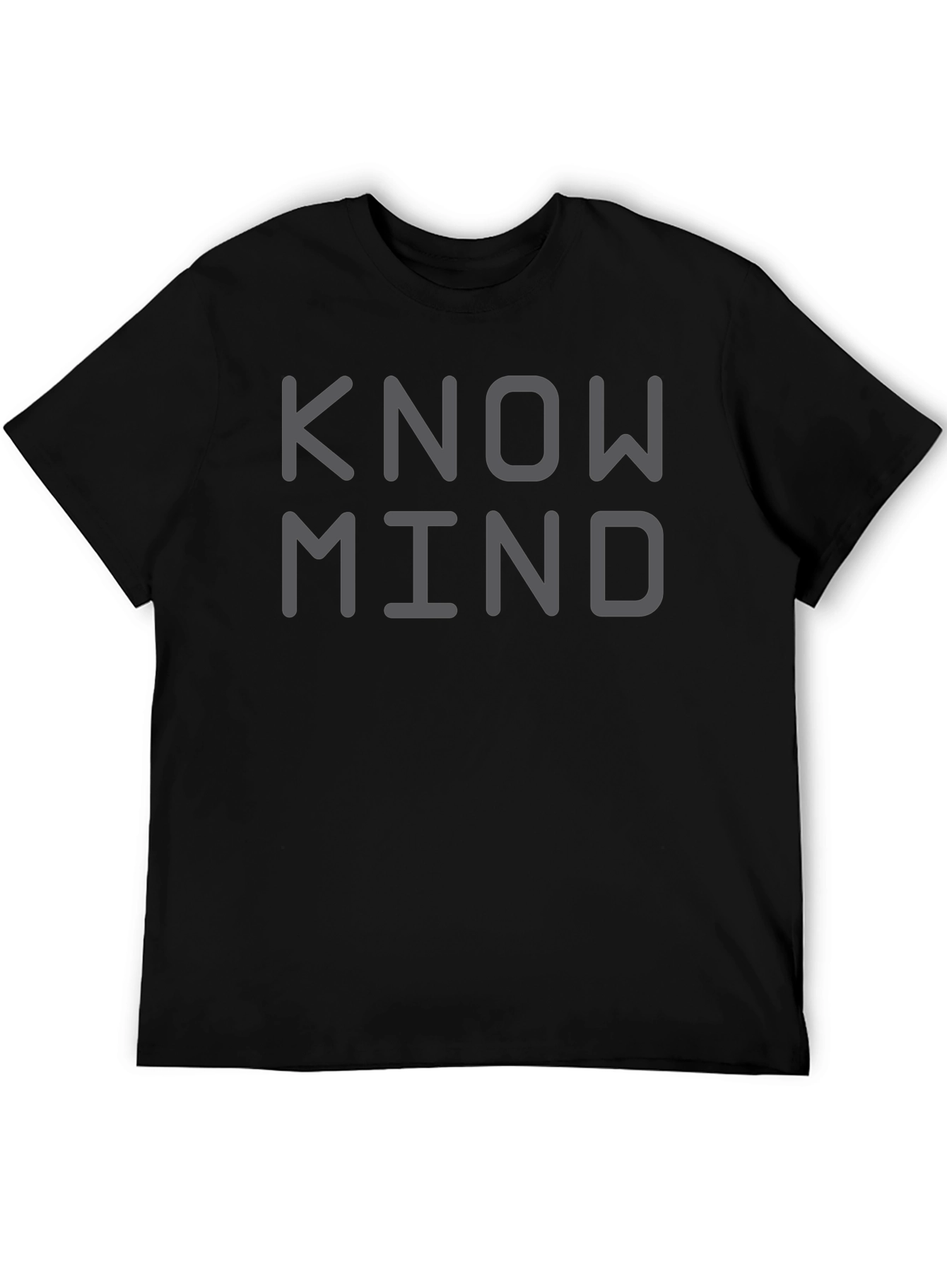 Know Mind Graphic Tee - Stylish Comfort
