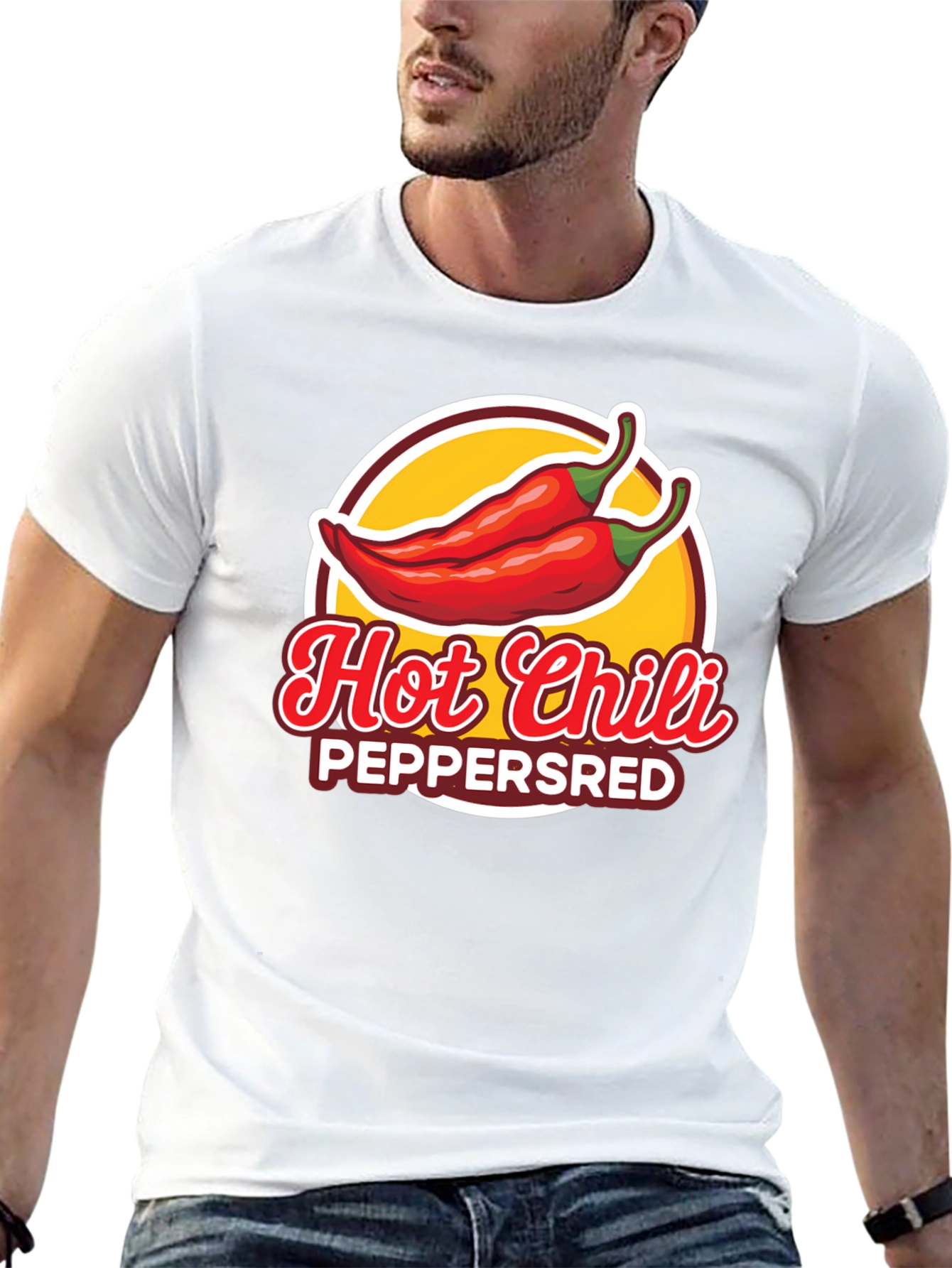 Hot Chili Peppers Graphic T-Shirt - Black