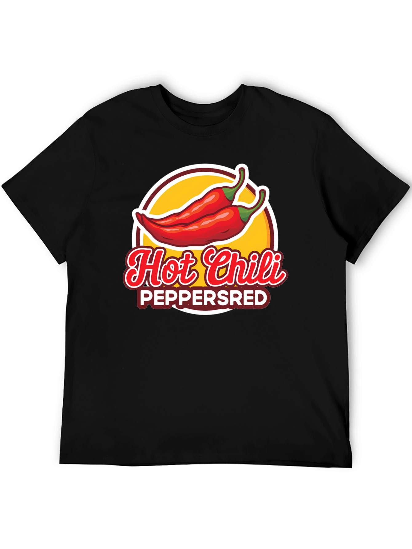 Hot Chili Peppers Graphic T-Shirt - Black