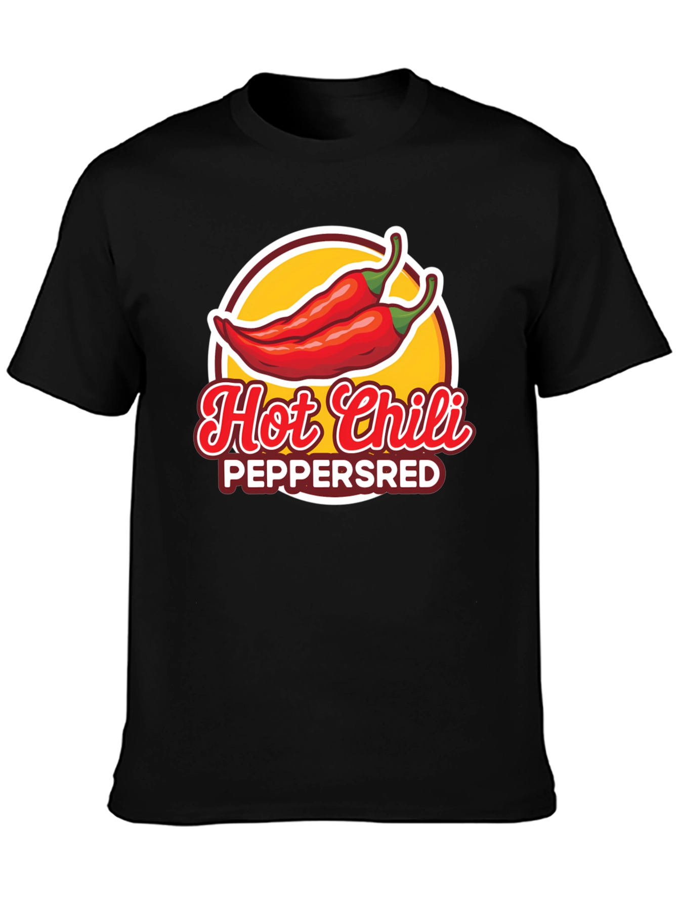 Hot Chili Peppers Graphic T-Shirt - Black