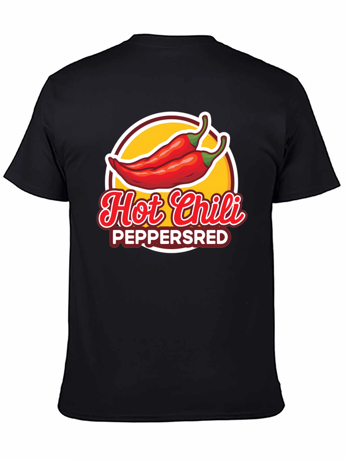 Hot Chili Peppers Graphic T-Shirt - Black