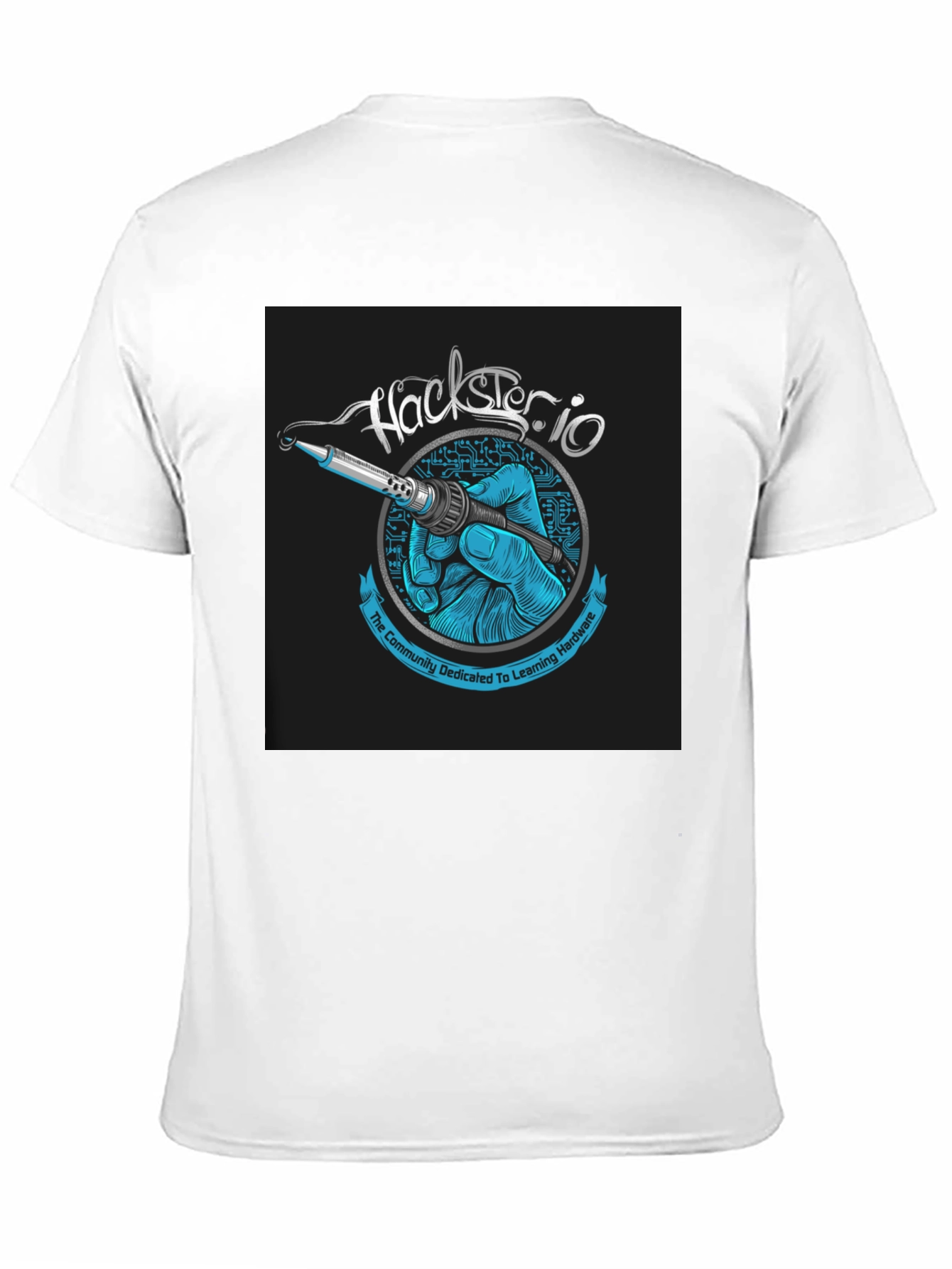 Hackster.io Soldering Iron T-Shirt - Hardware Enthusiast Apparel