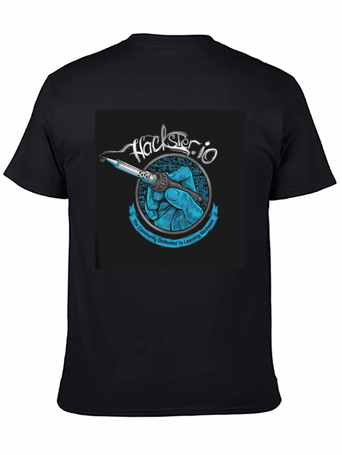 Hackster.io Soldering Iron T-Shirt - Hardware Enthusiast Apparel