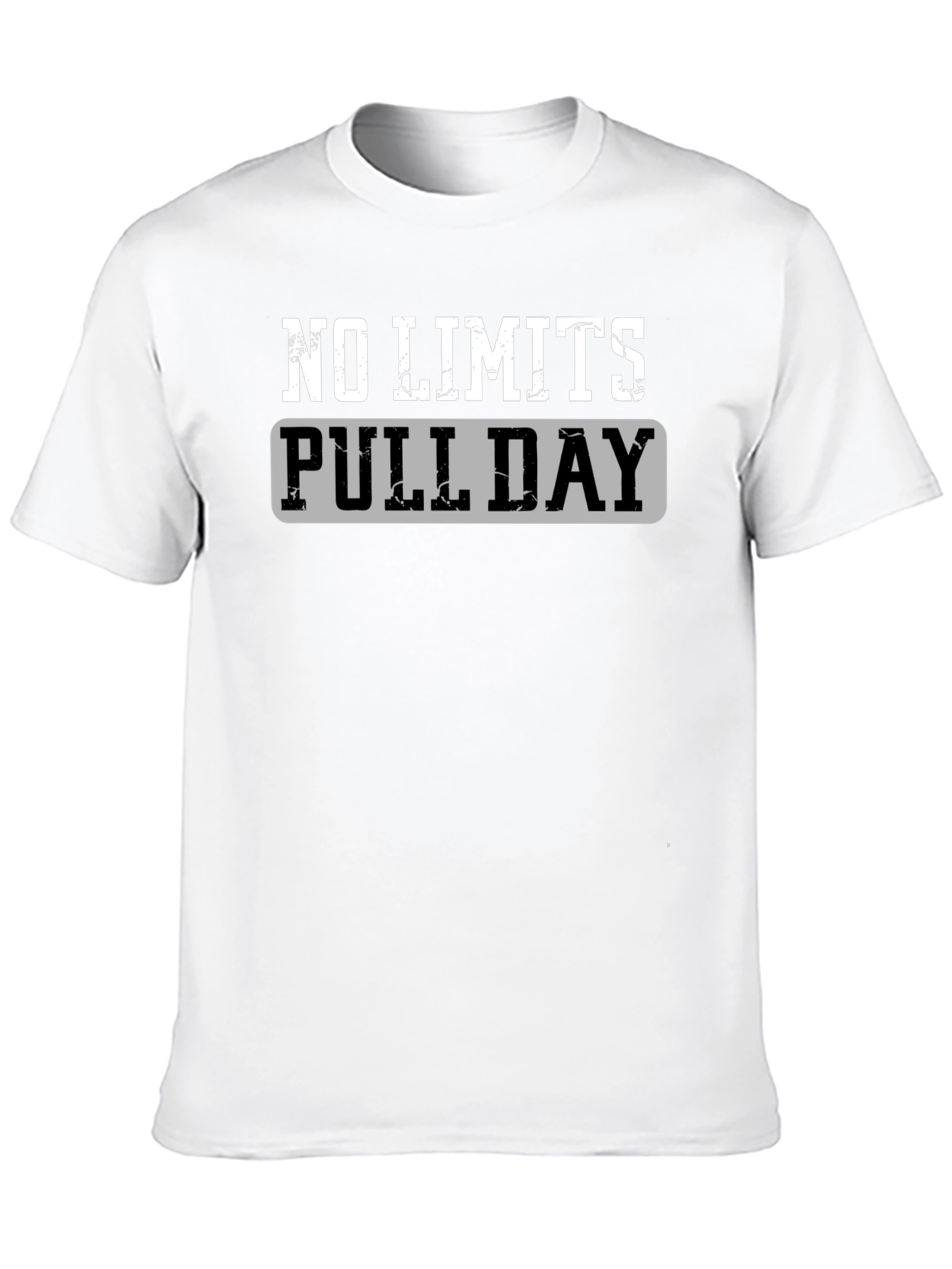 No Limits Pull Day Black Graphic T-Shirt