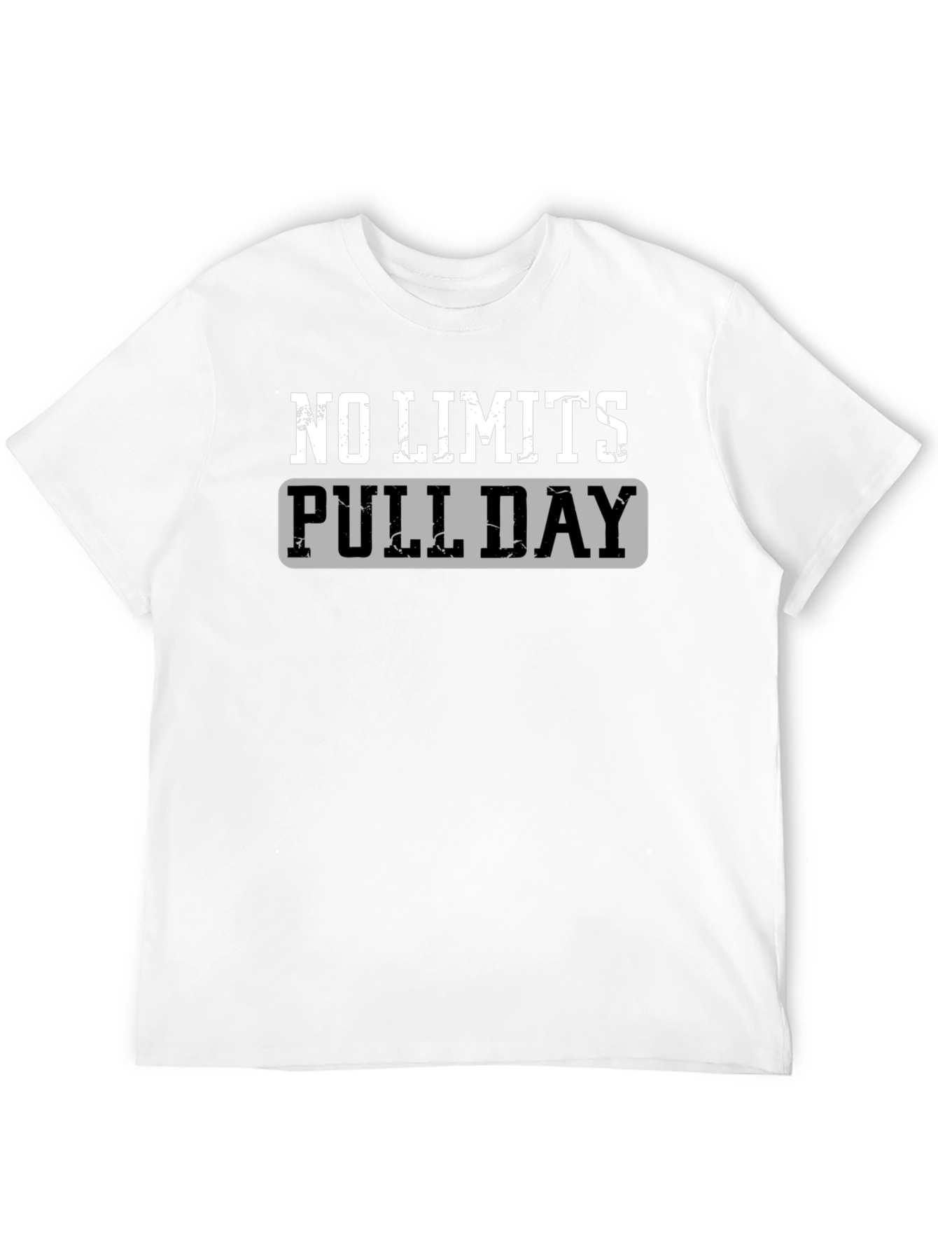 No Limits Pull Day Black Graphic T-Shirt