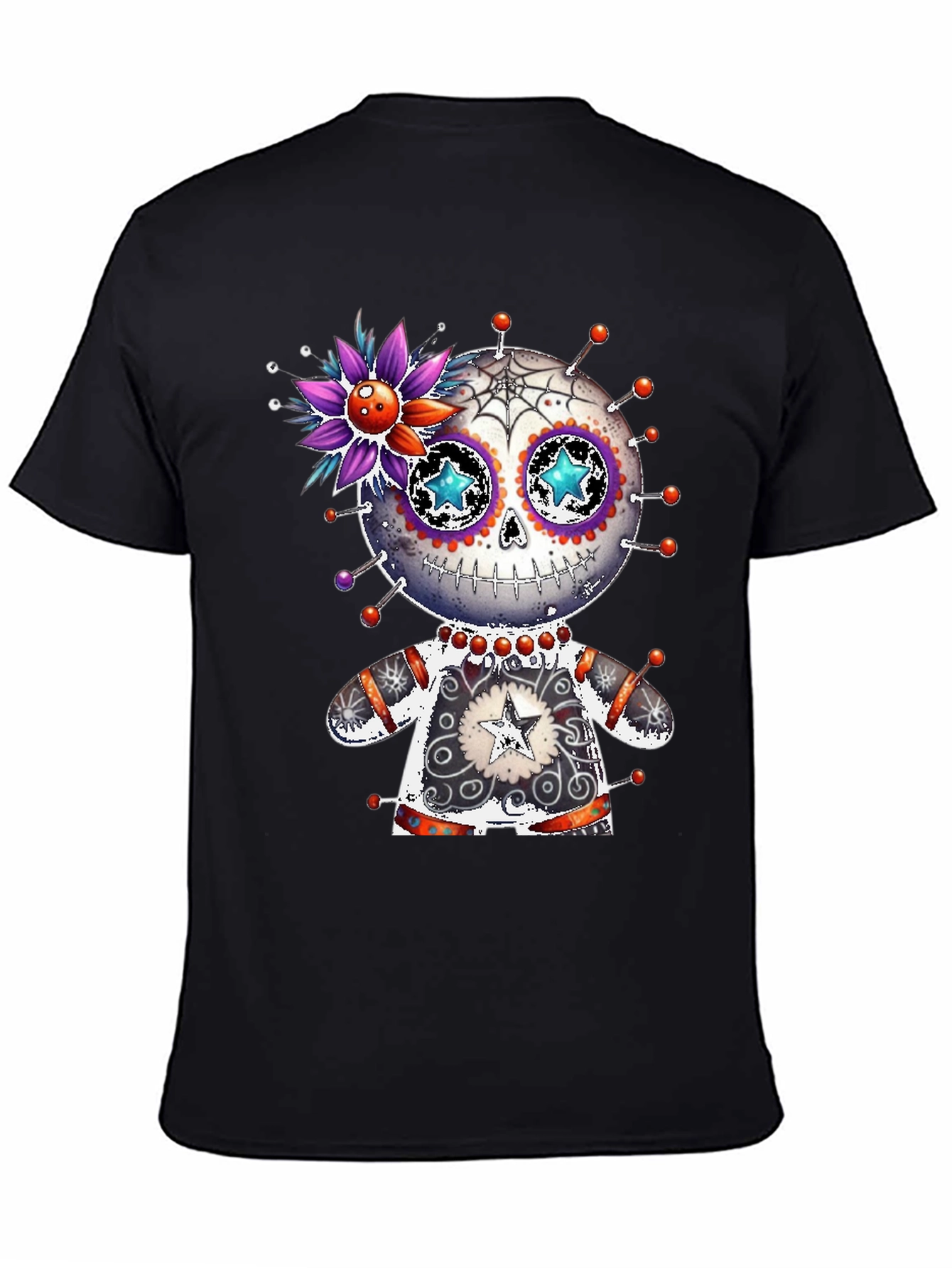 Sugar Skull Voodoo Doll T-Shirt