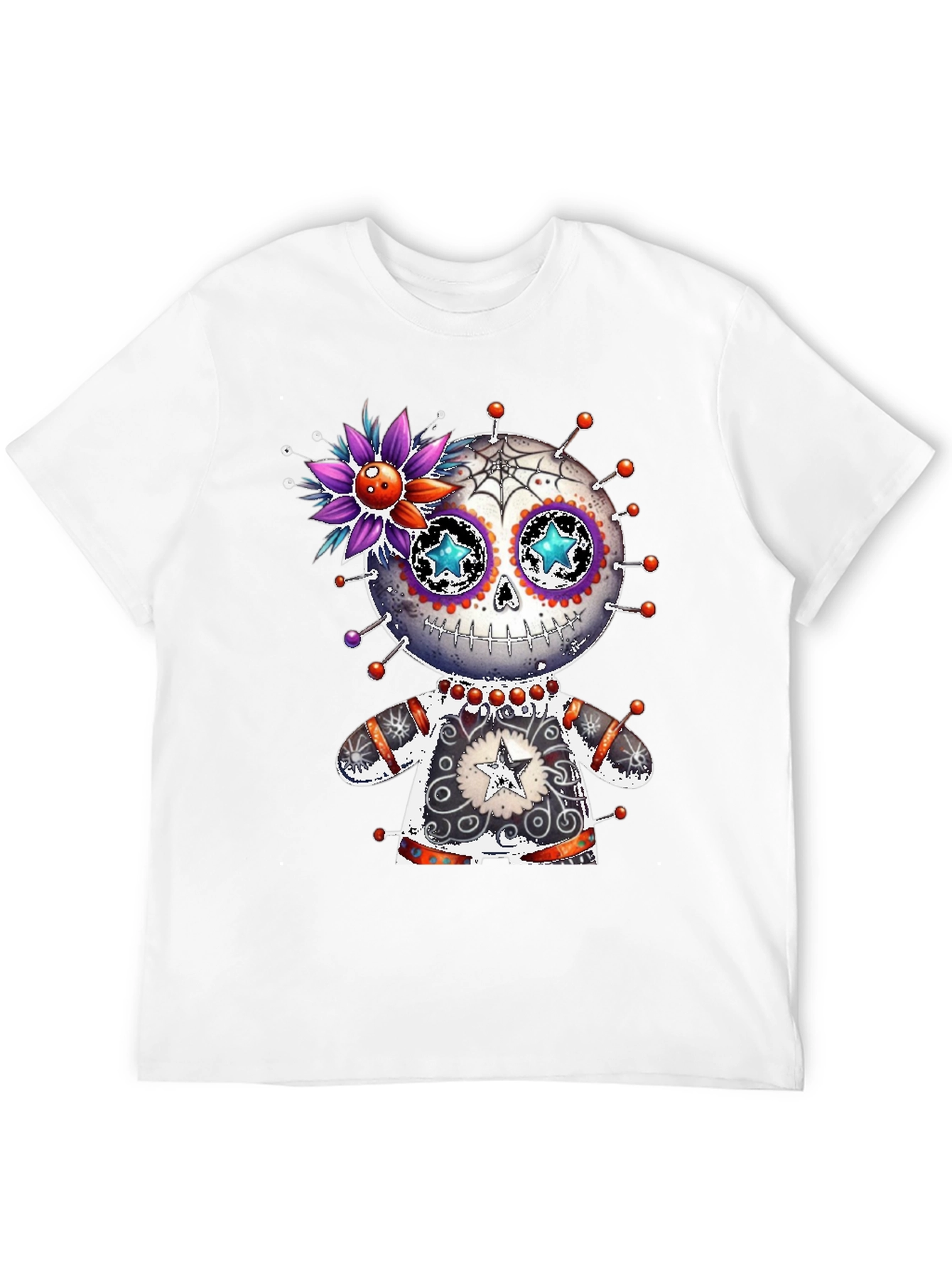 Sugar Skull Voodoo Doll T-Shirt