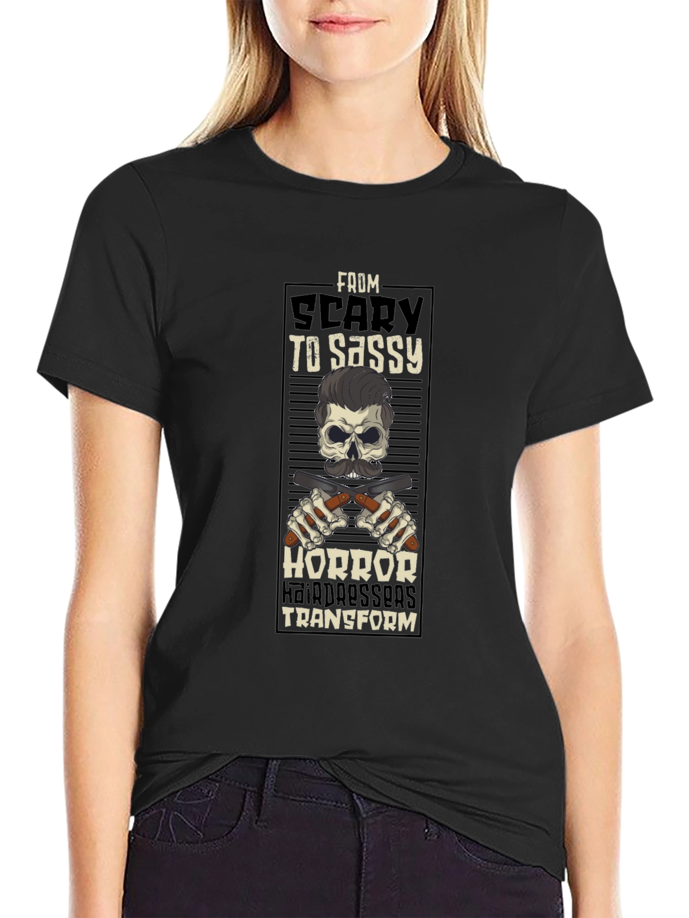 Scary to Sassy Graphic T-Shirt