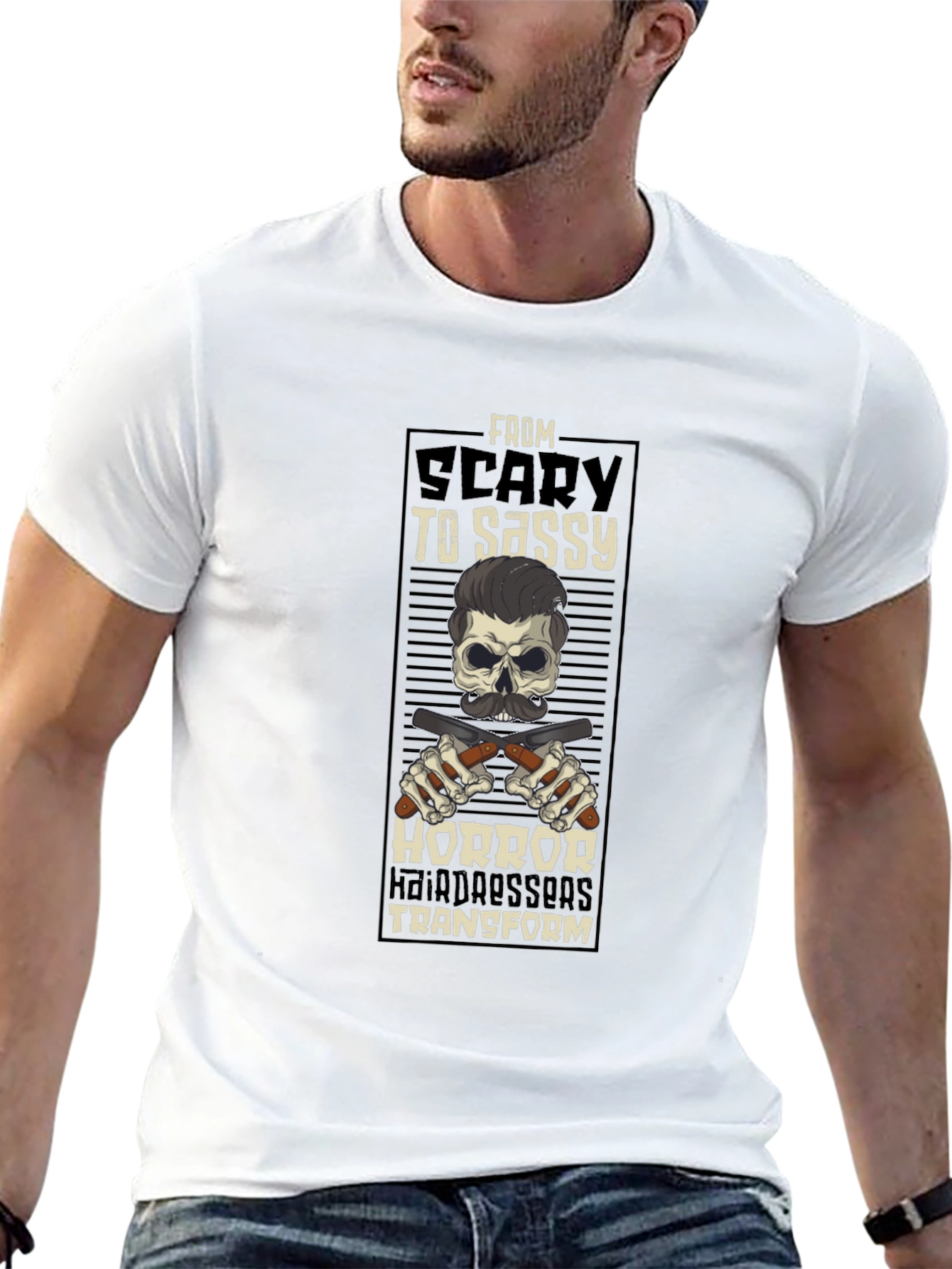 Scary to Sassy Graphic T-Shirt