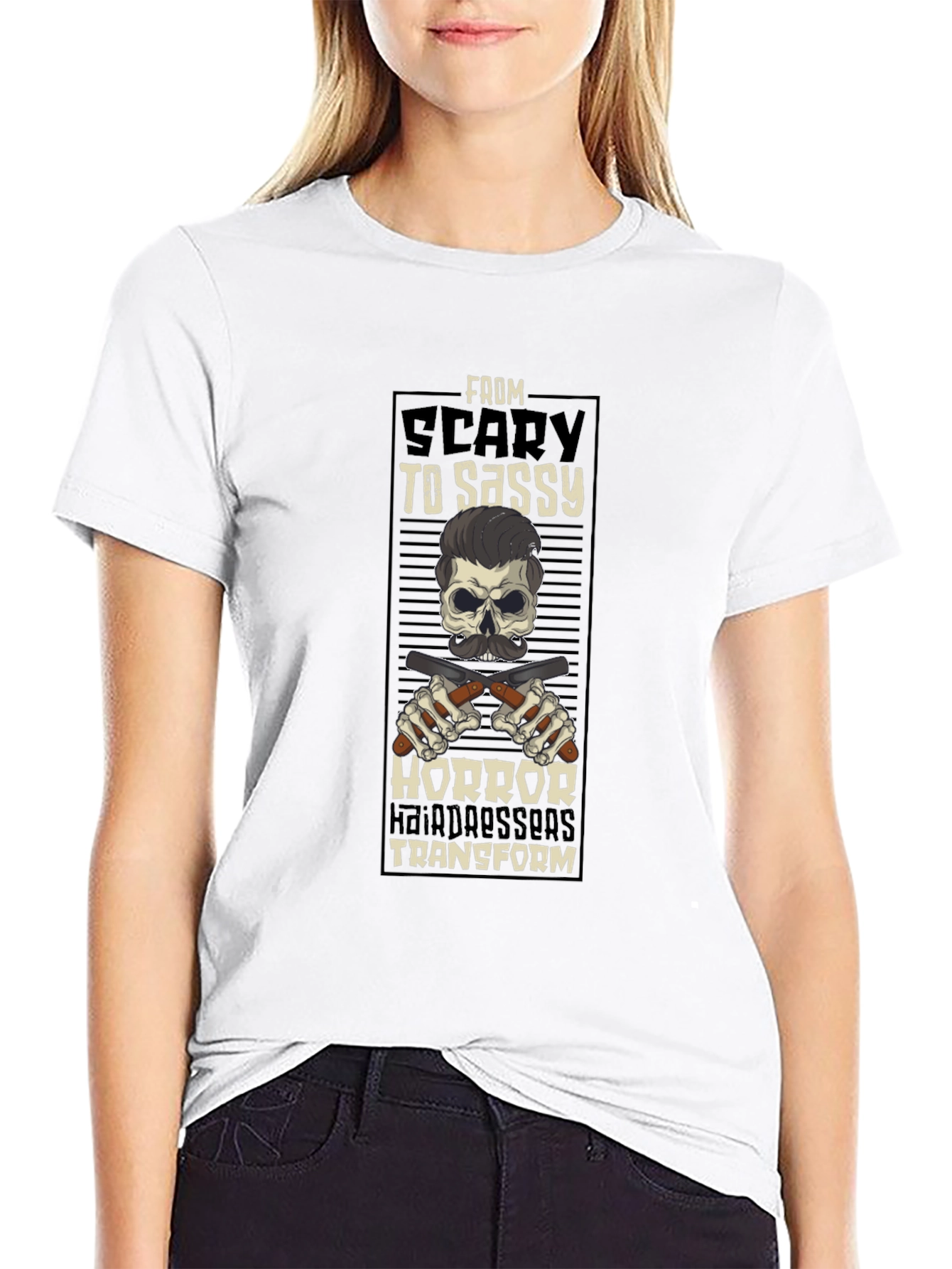Scary to Sassy Graphic T-Shirt