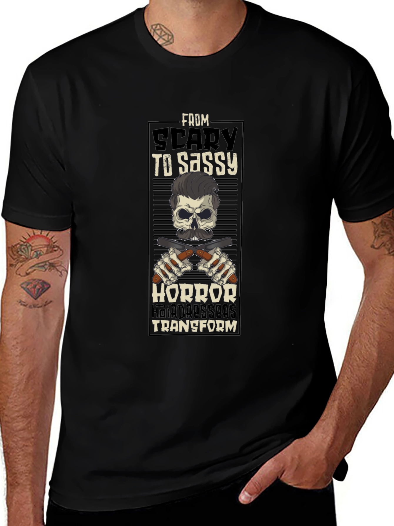 Scary to Sassy Graphic T-Shirt