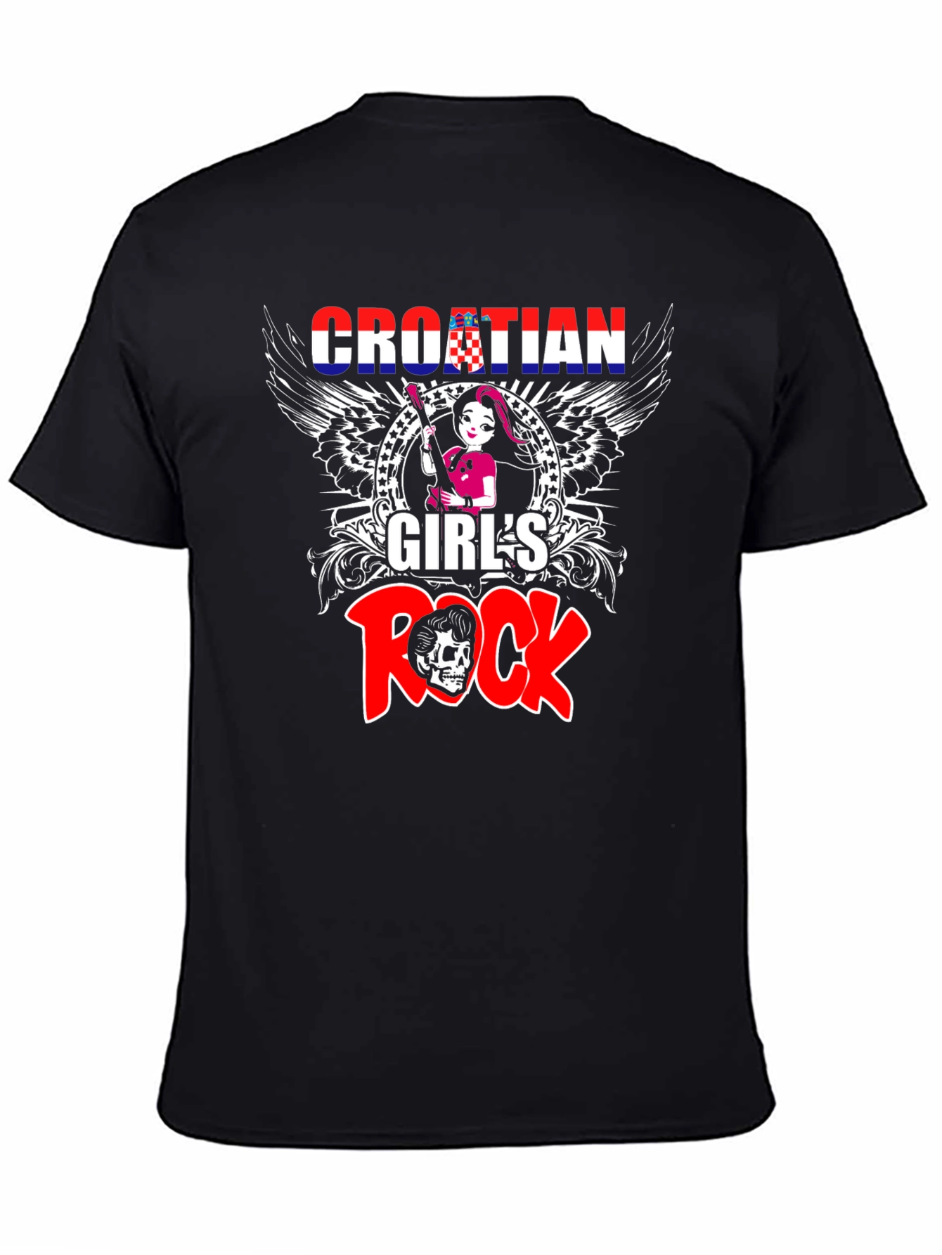 Croatian Girls Rock T-Shirt