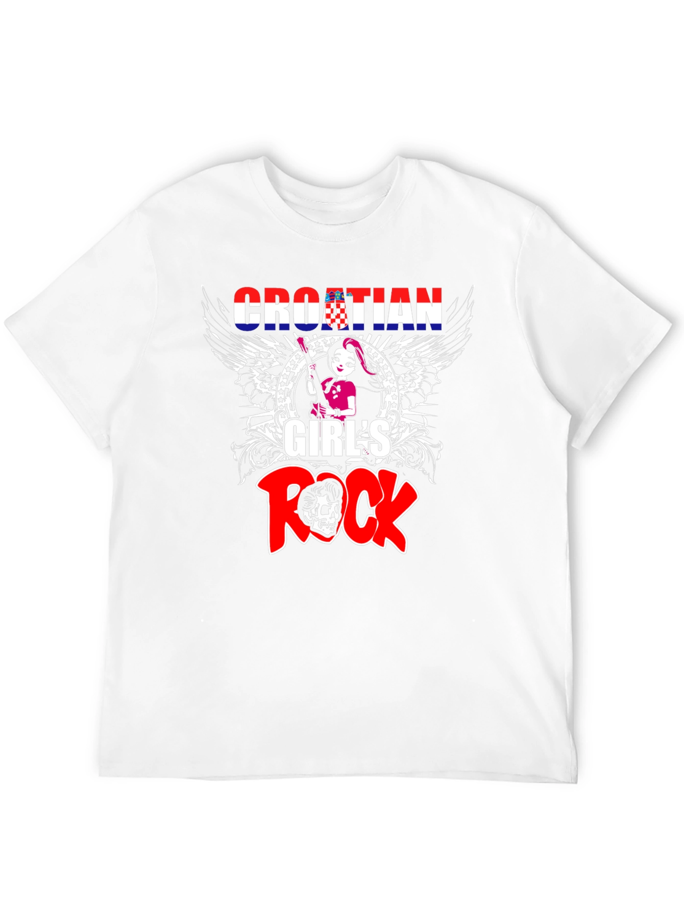 Croatian Girls Rock T-Shirt