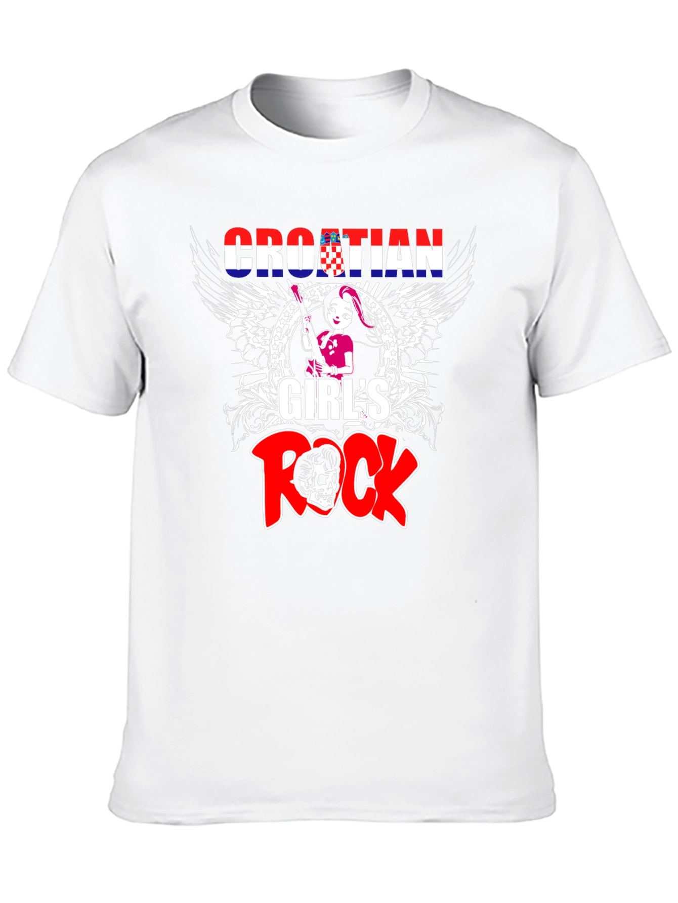 Croatian Girls Rock T-Shirt