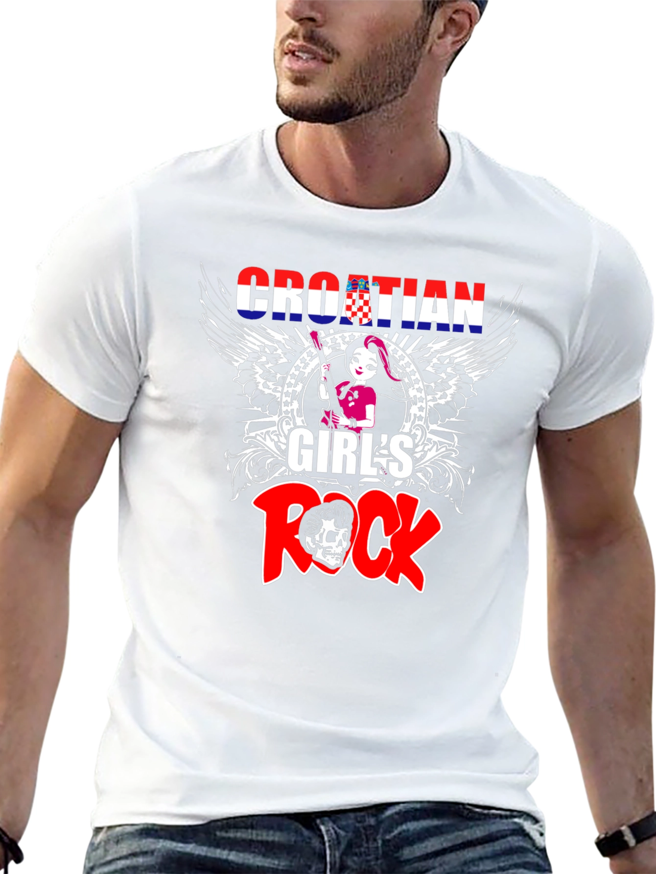 Croatian Girls Rock T-Shirt