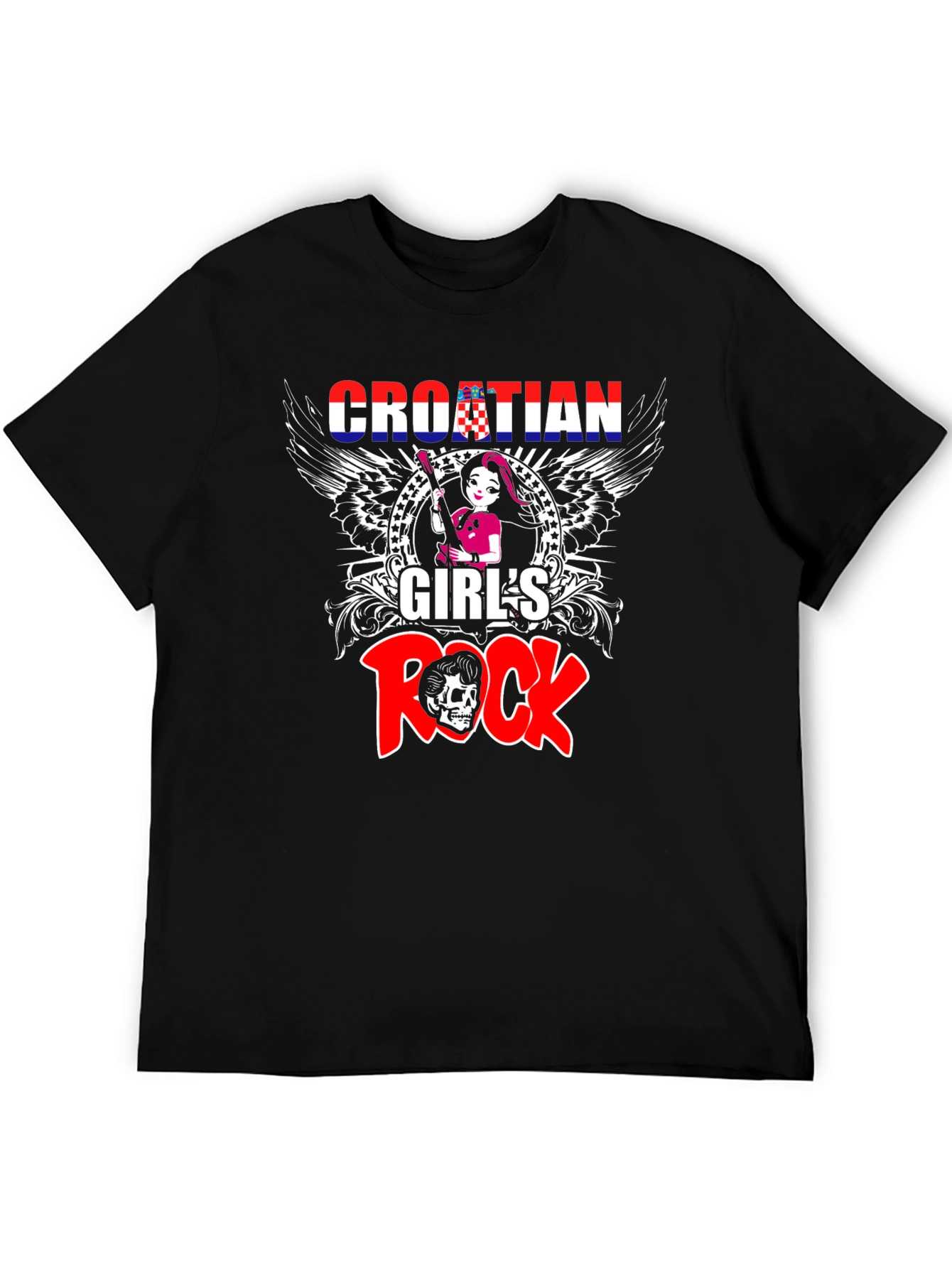 Croatian Girls Rock T-Shirt