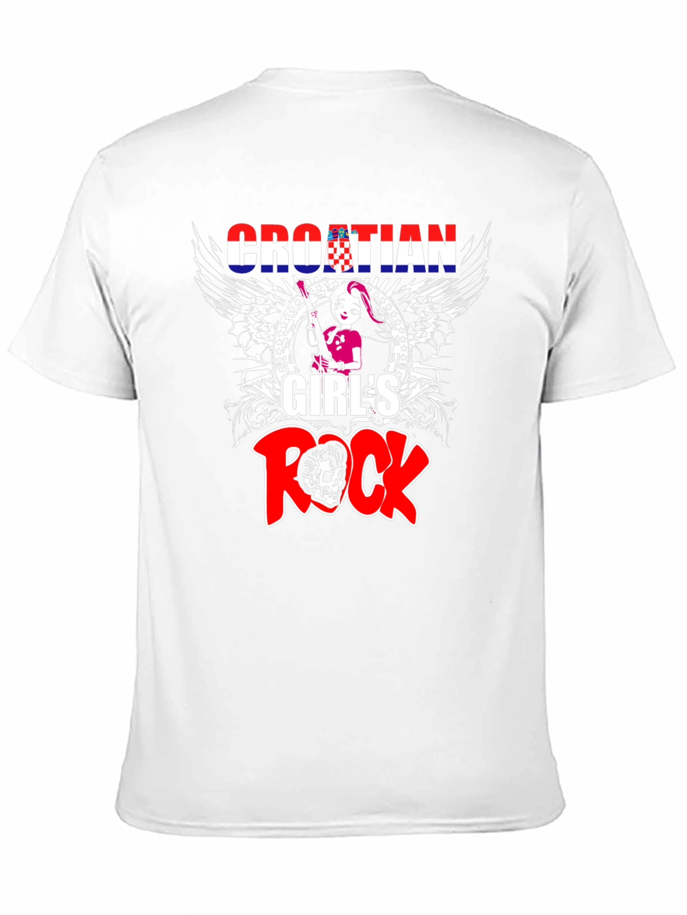 Croatian Girls Rock T-Shirt