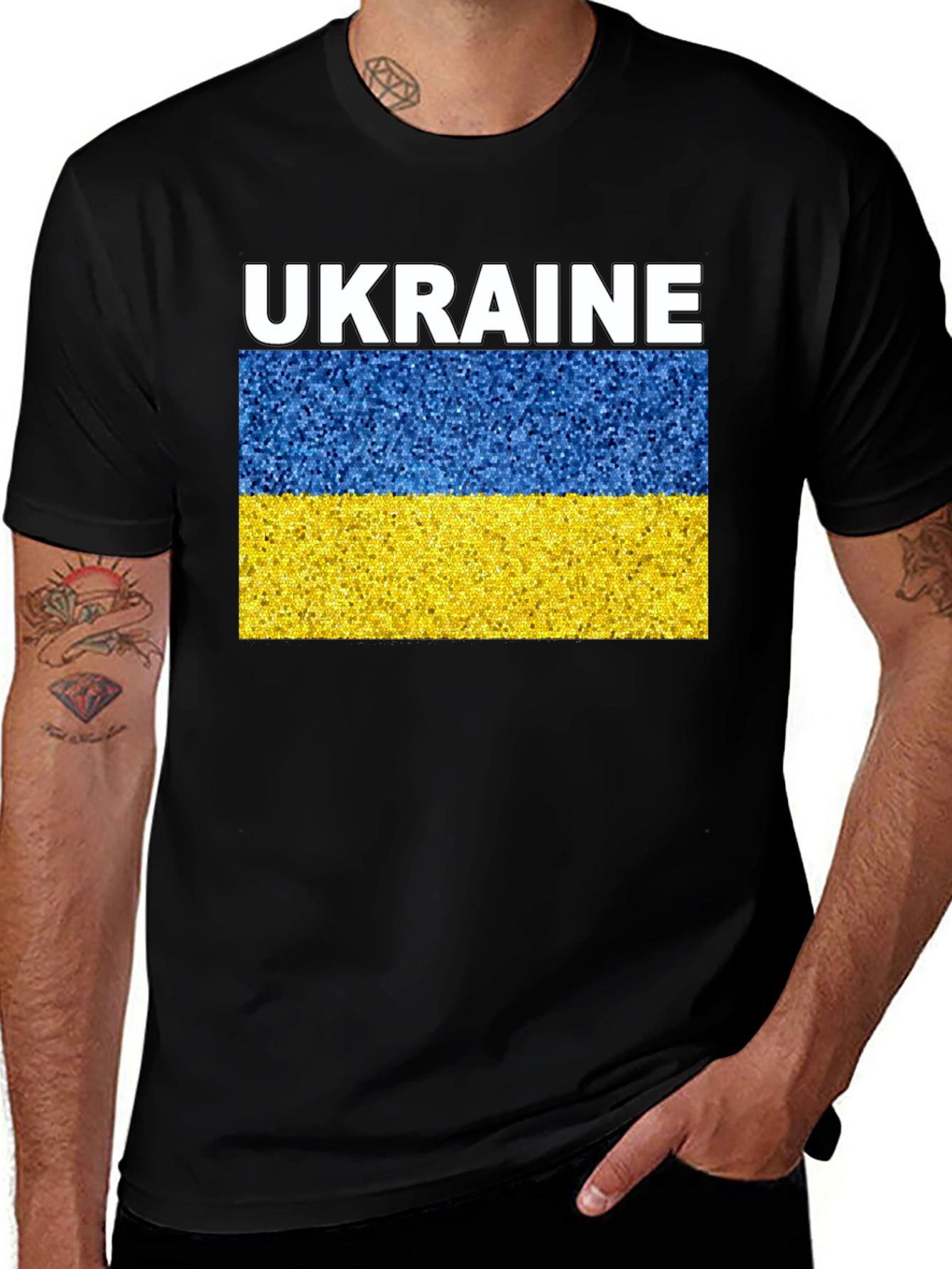 Ukraine Flag T-Shirt | Support Ukraine