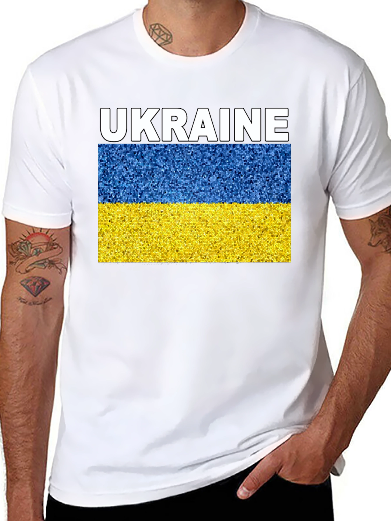 Ukraine Flag T-Shirt | Support Ukraine