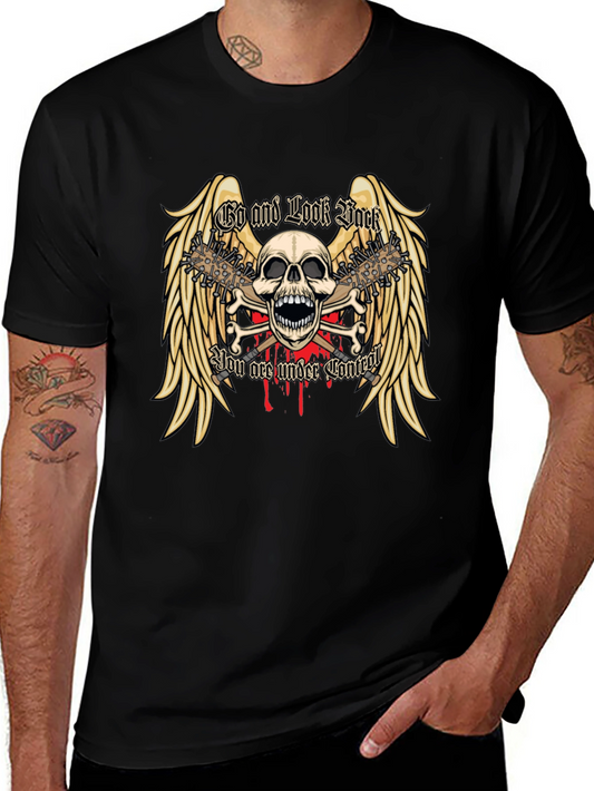 Skull & Wings Graphic Tee