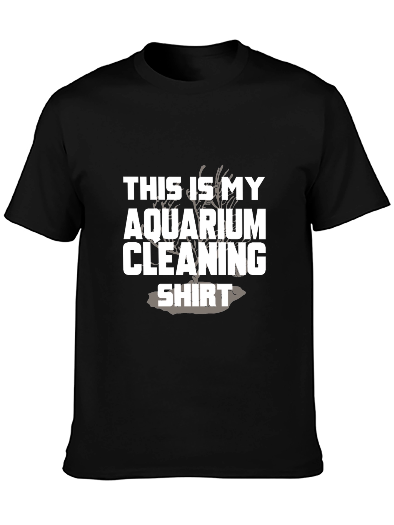 Aquarium Cleaning Shirt - Novelty Graphic Tee