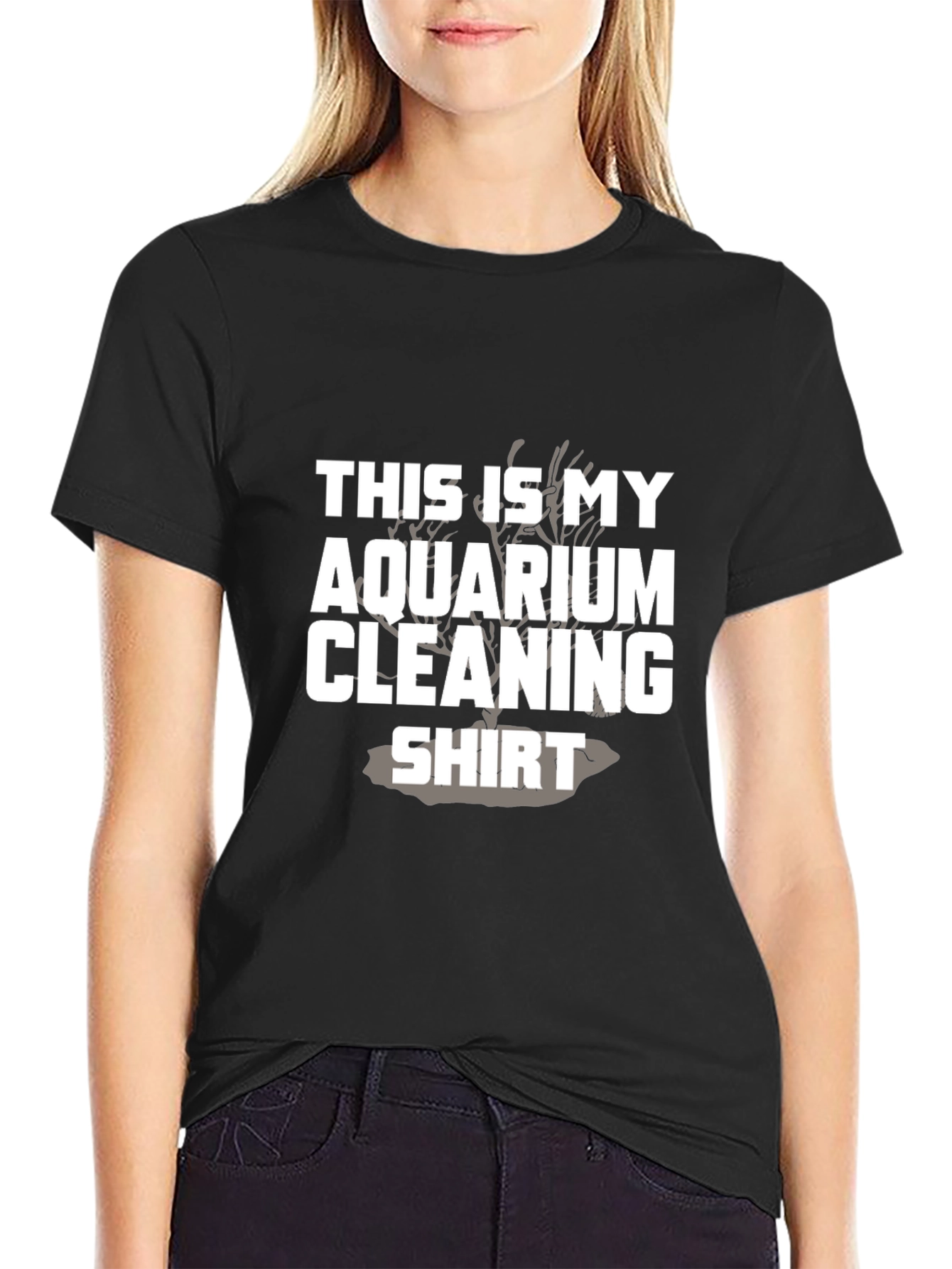 Aquarium Cleaning Shirt - Novelty Graphic Tee