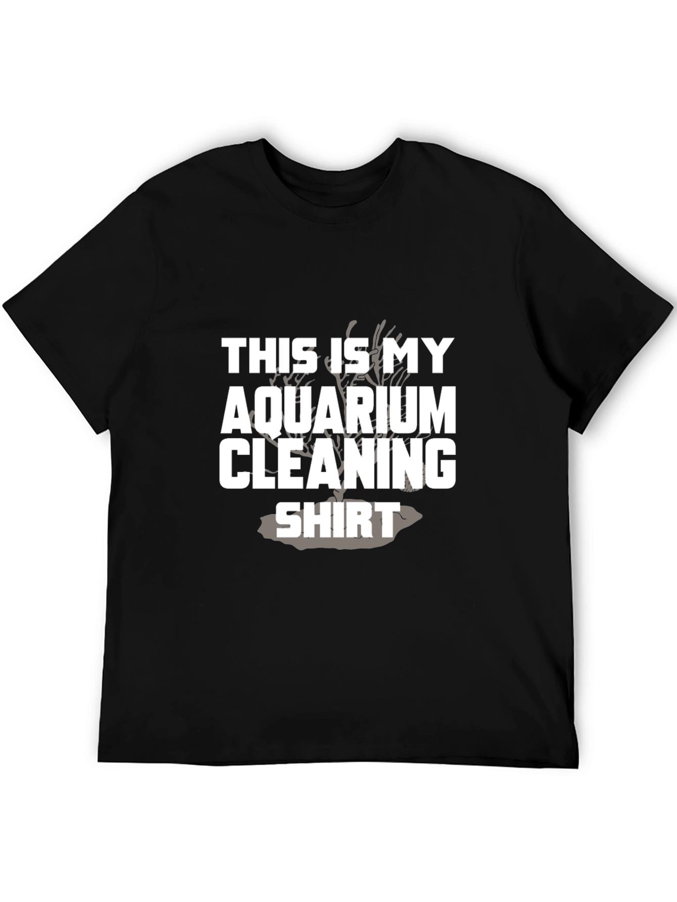 Aquarium Cleaning Shirt - Novelty Graphic Tee