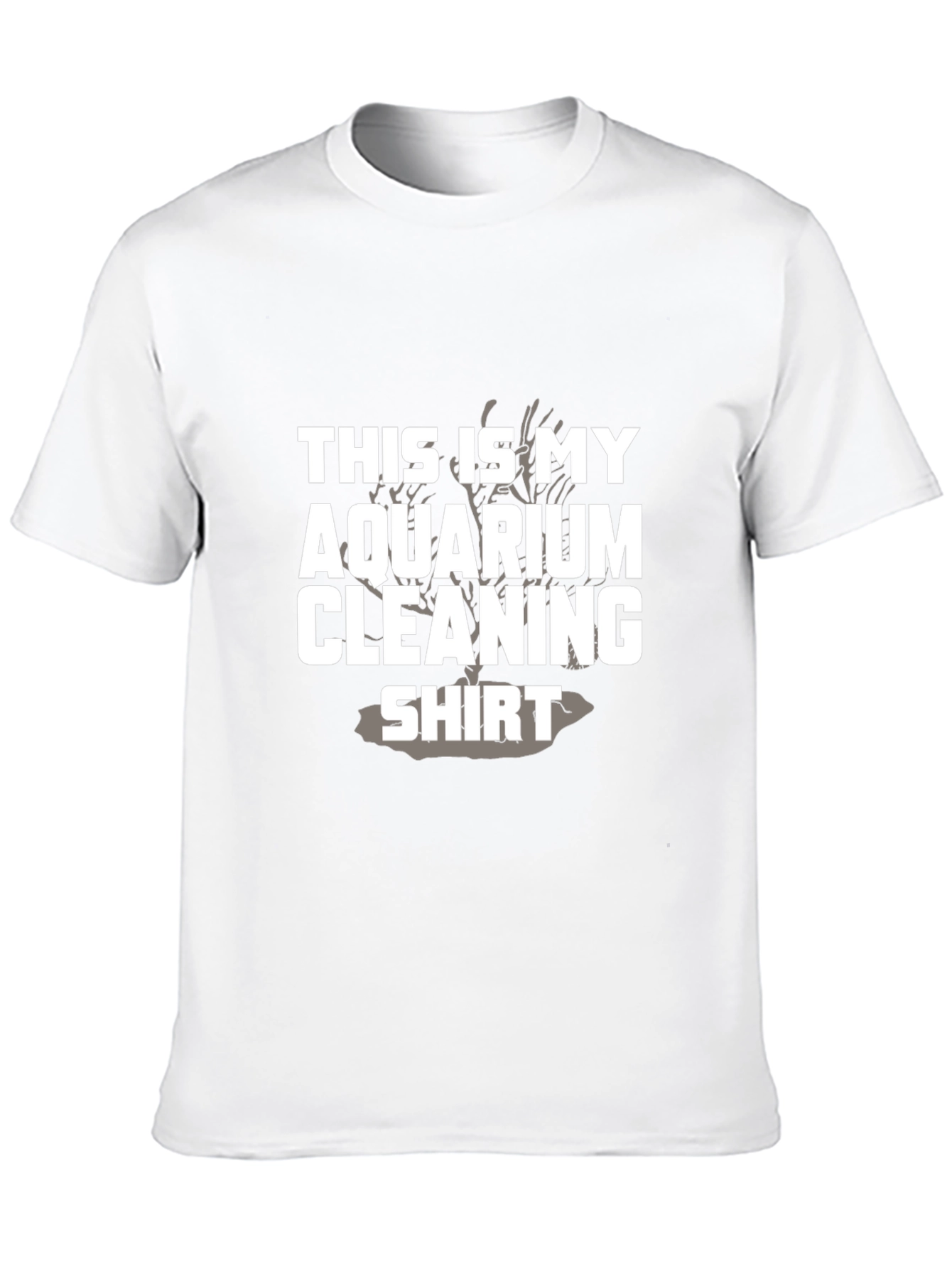 Aquarium Cleaning Shirt - Novelty Graphic Tee