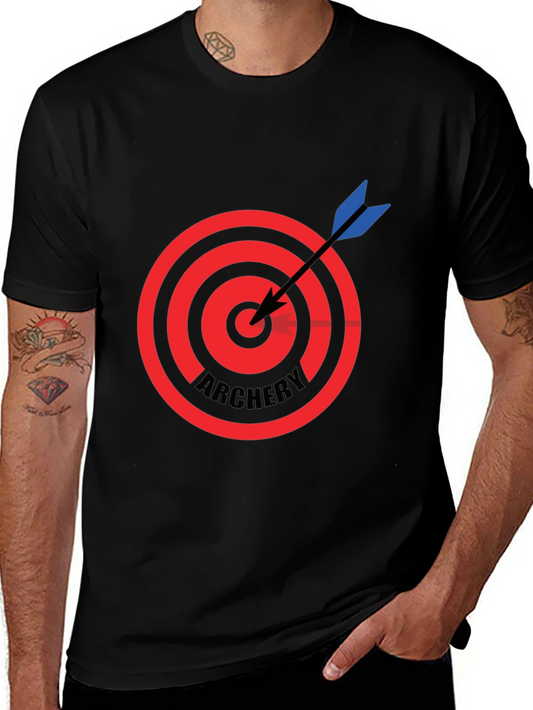 Archery Target T-Shirt - Black