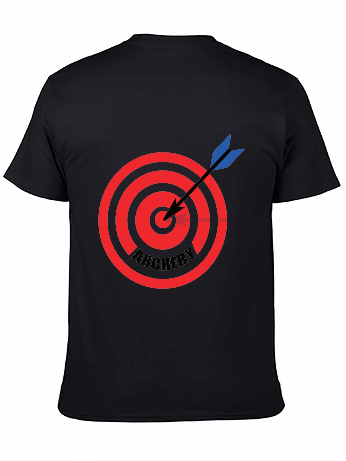 Archery Target T-Shirt - Black
