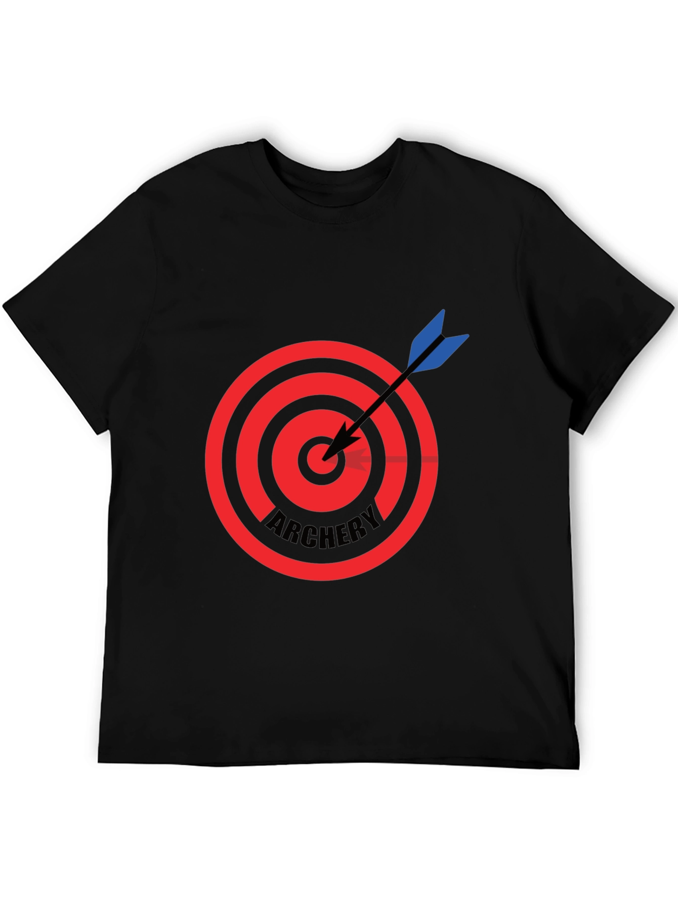 Archery Target T-Shirt - Black