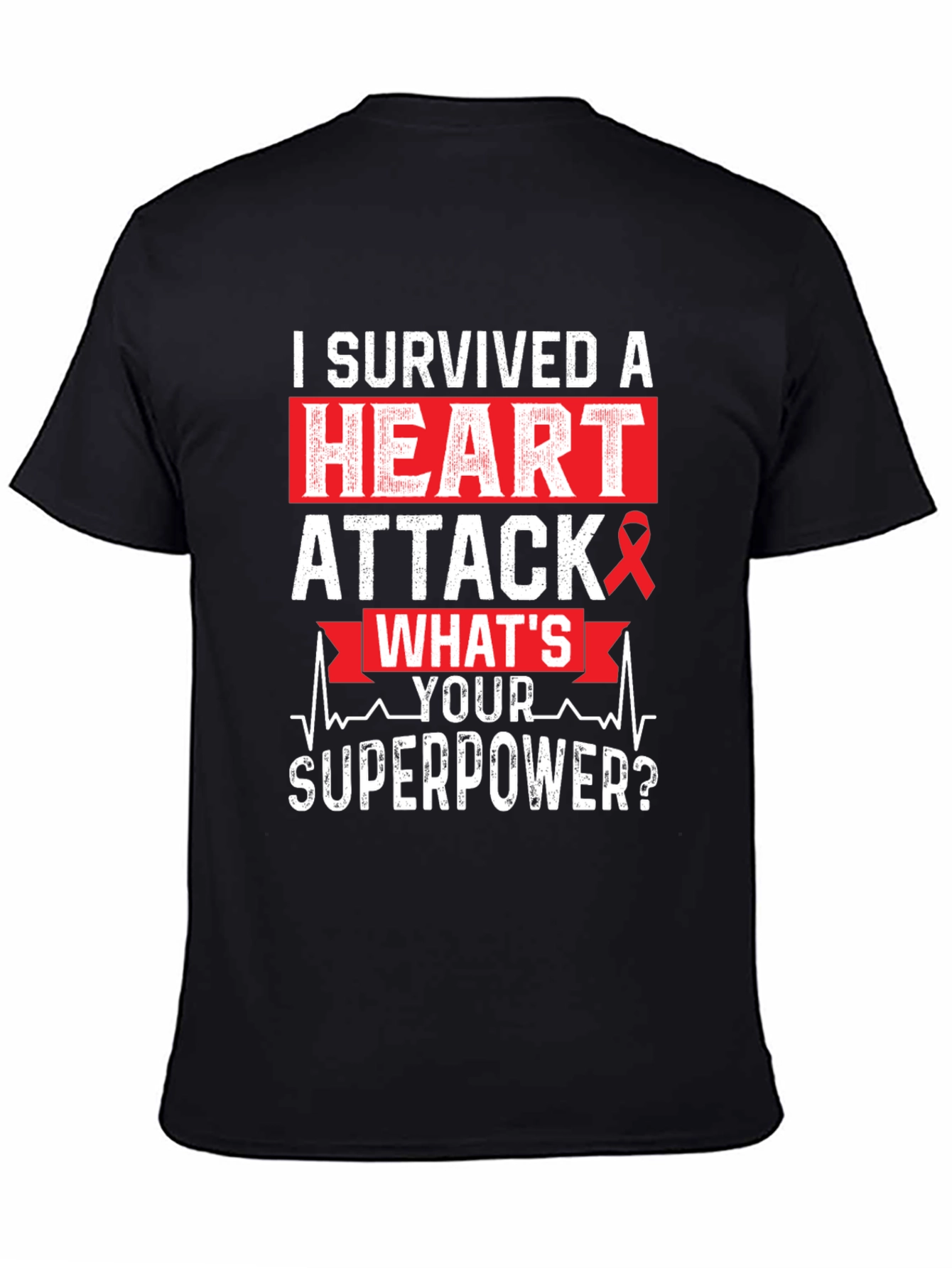 Heart Attack Survivor Graphic Tee