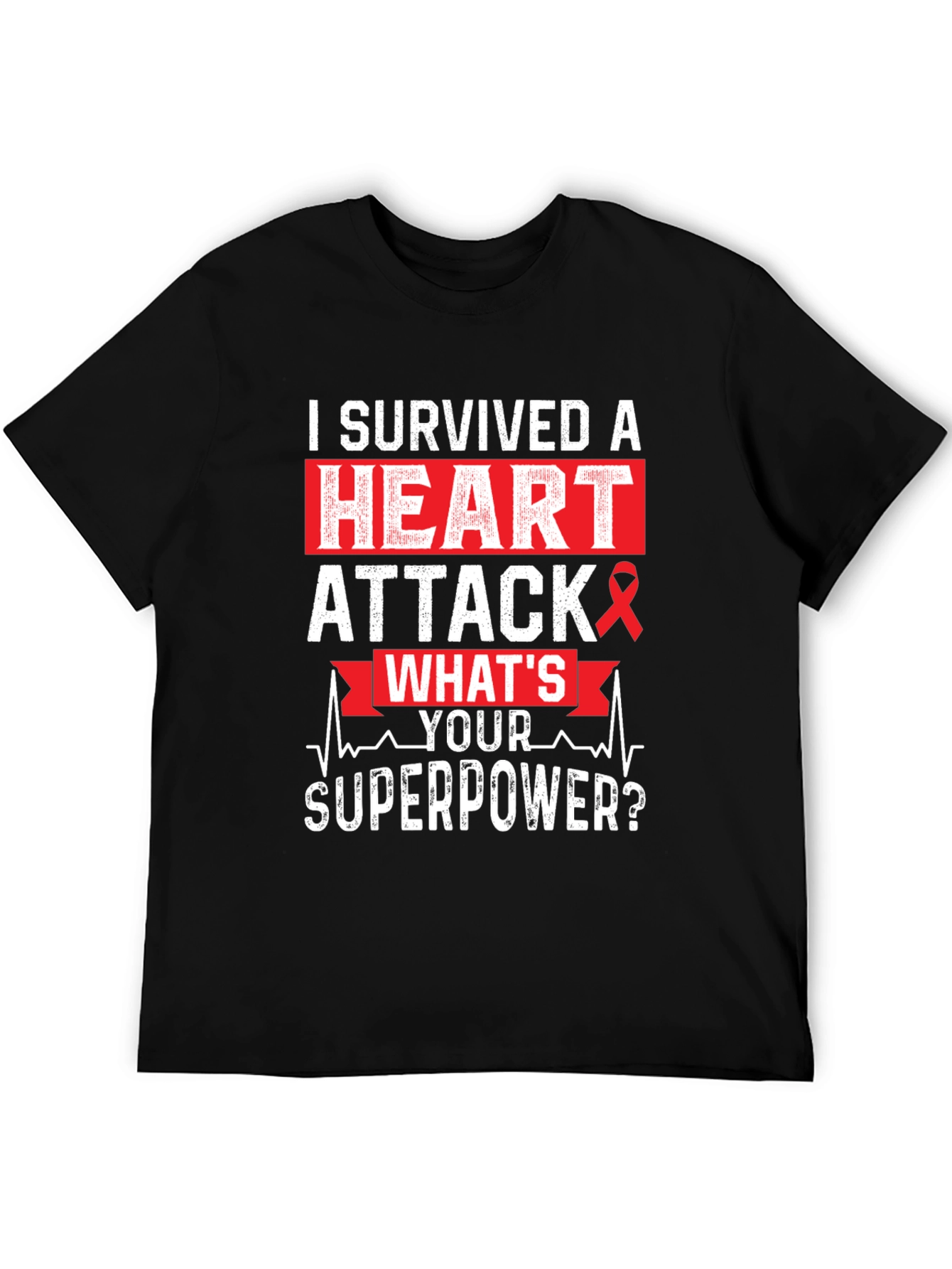 Heart Attack Survivor Graphic Tee
