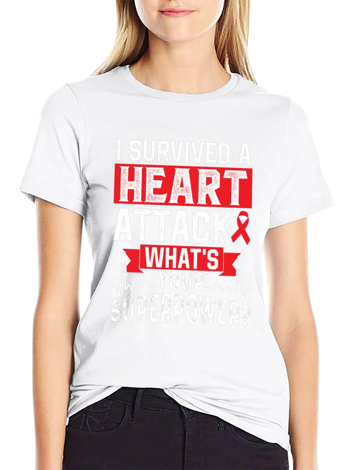 Heart Attack Survivor Graphic Tee