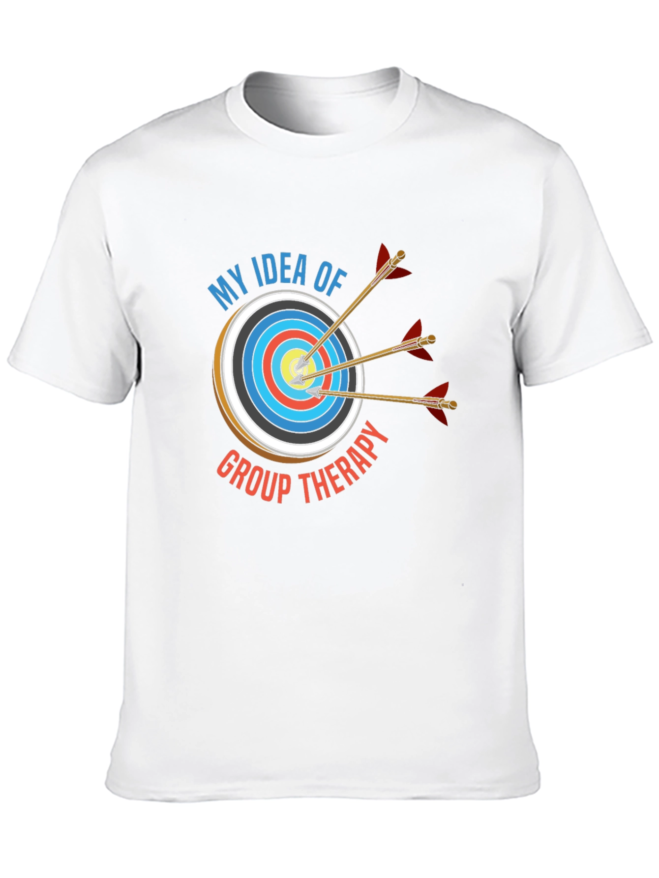 Archery Group Therapy T-Shirt - Black Cotton Tee