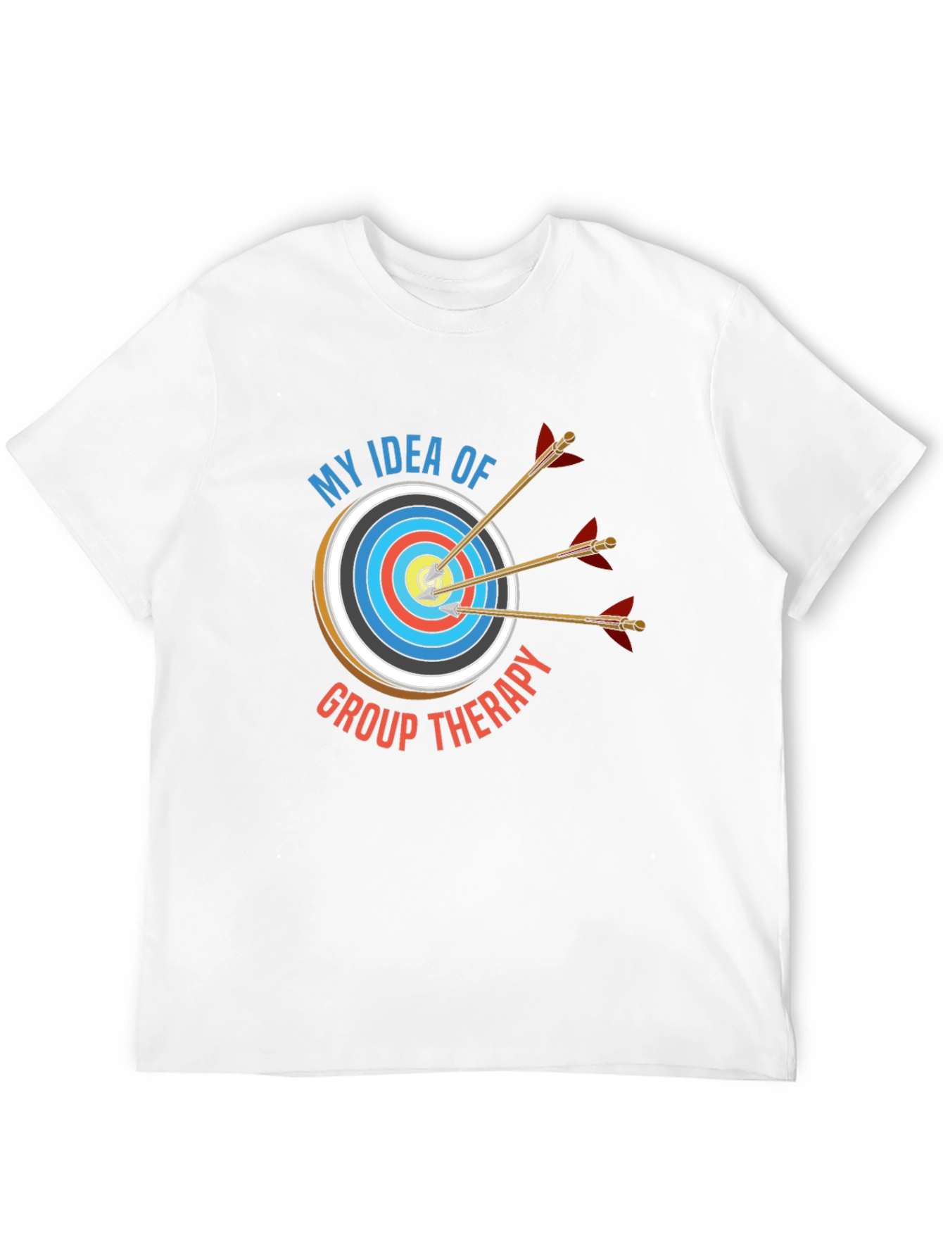 Archery Group Therapy T-Shirt - Black Cotton Tee
