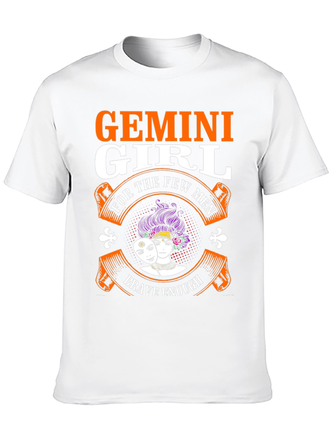 Gemini Girl T-Shirt: Brave Enough Design