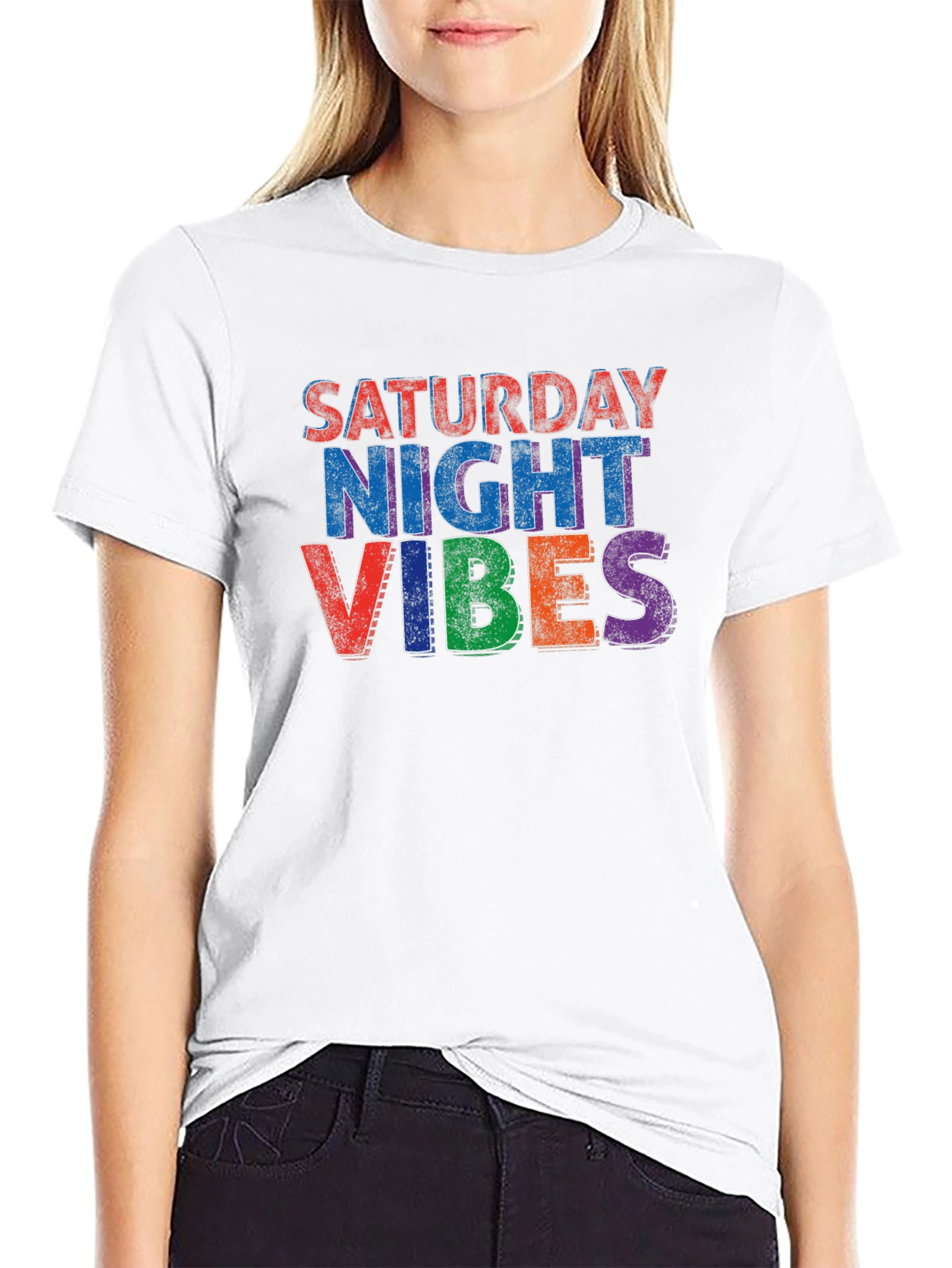 Saturday Night Vibes Graphic T-Shirt