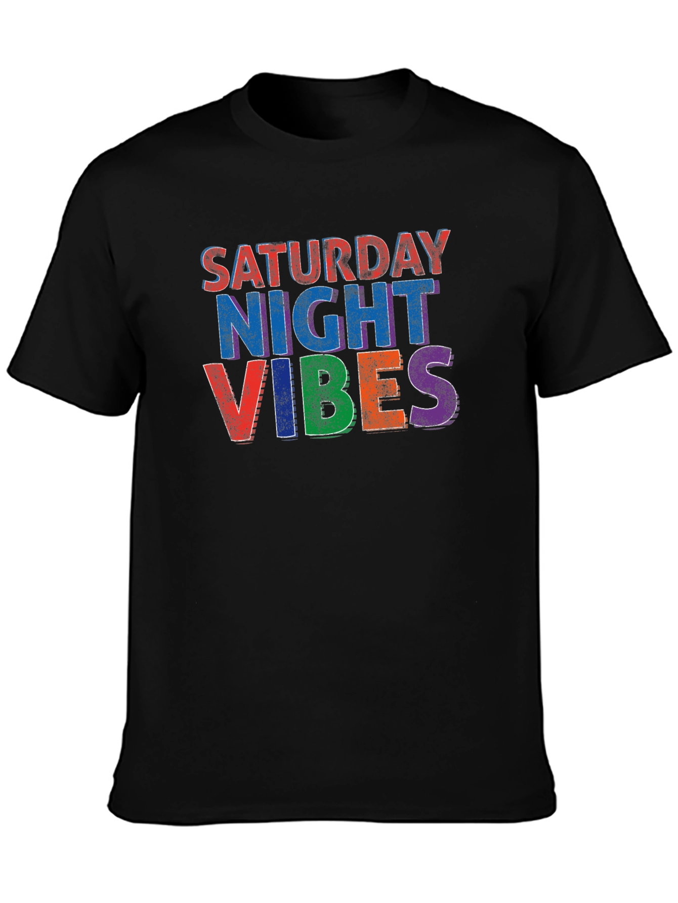 Saturday Night Vibes Graphic T-Shirt