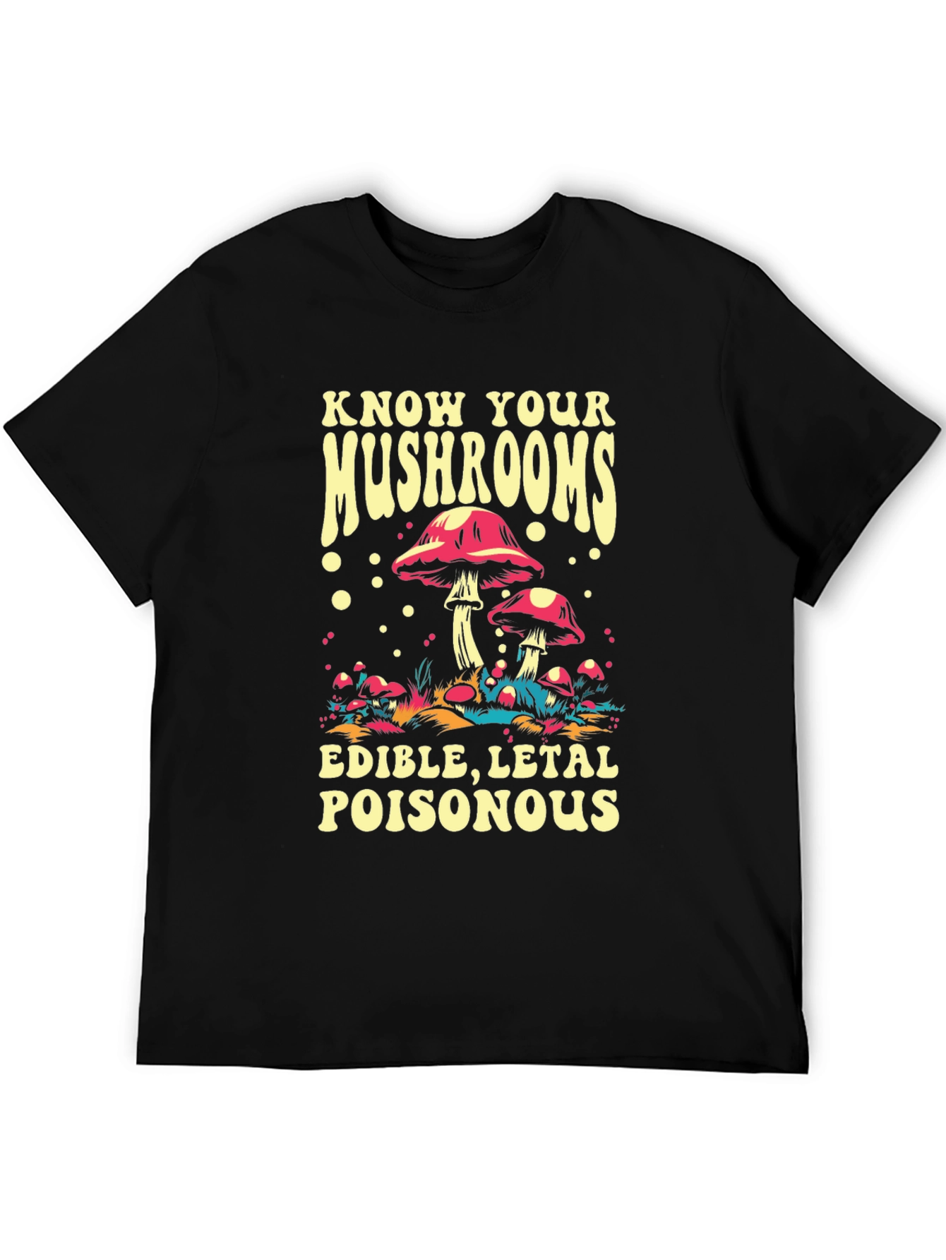 Know Your Mushrooms Graphic Tee
