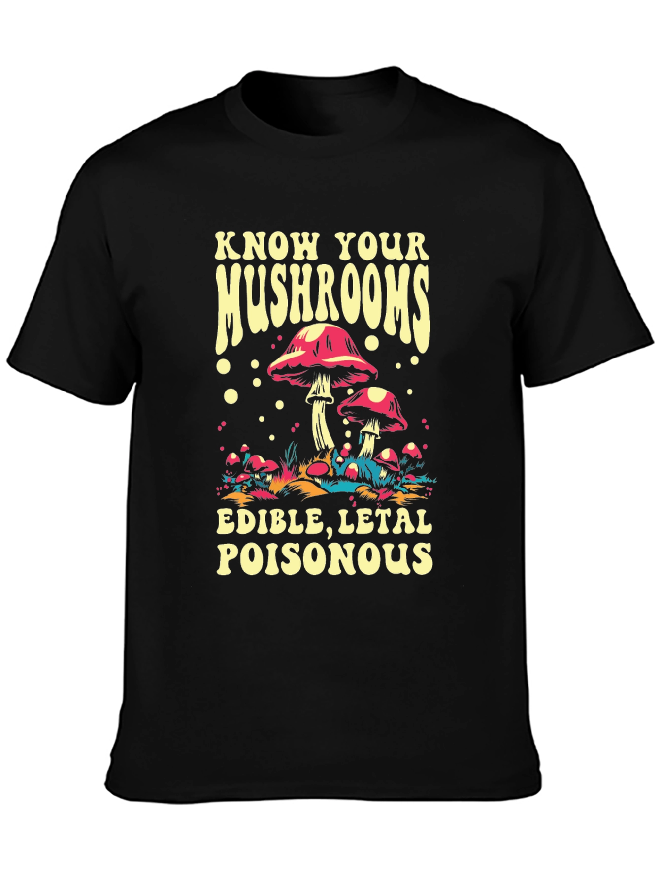 Know Your Mushrooms Graphic Tee