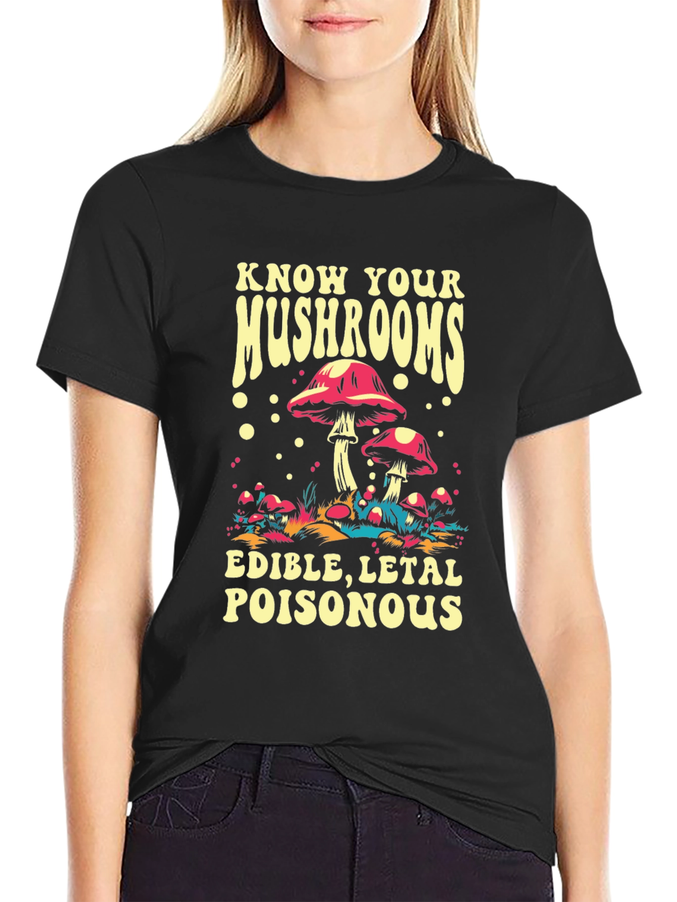 Know Your Mushrooms Graphic Tee