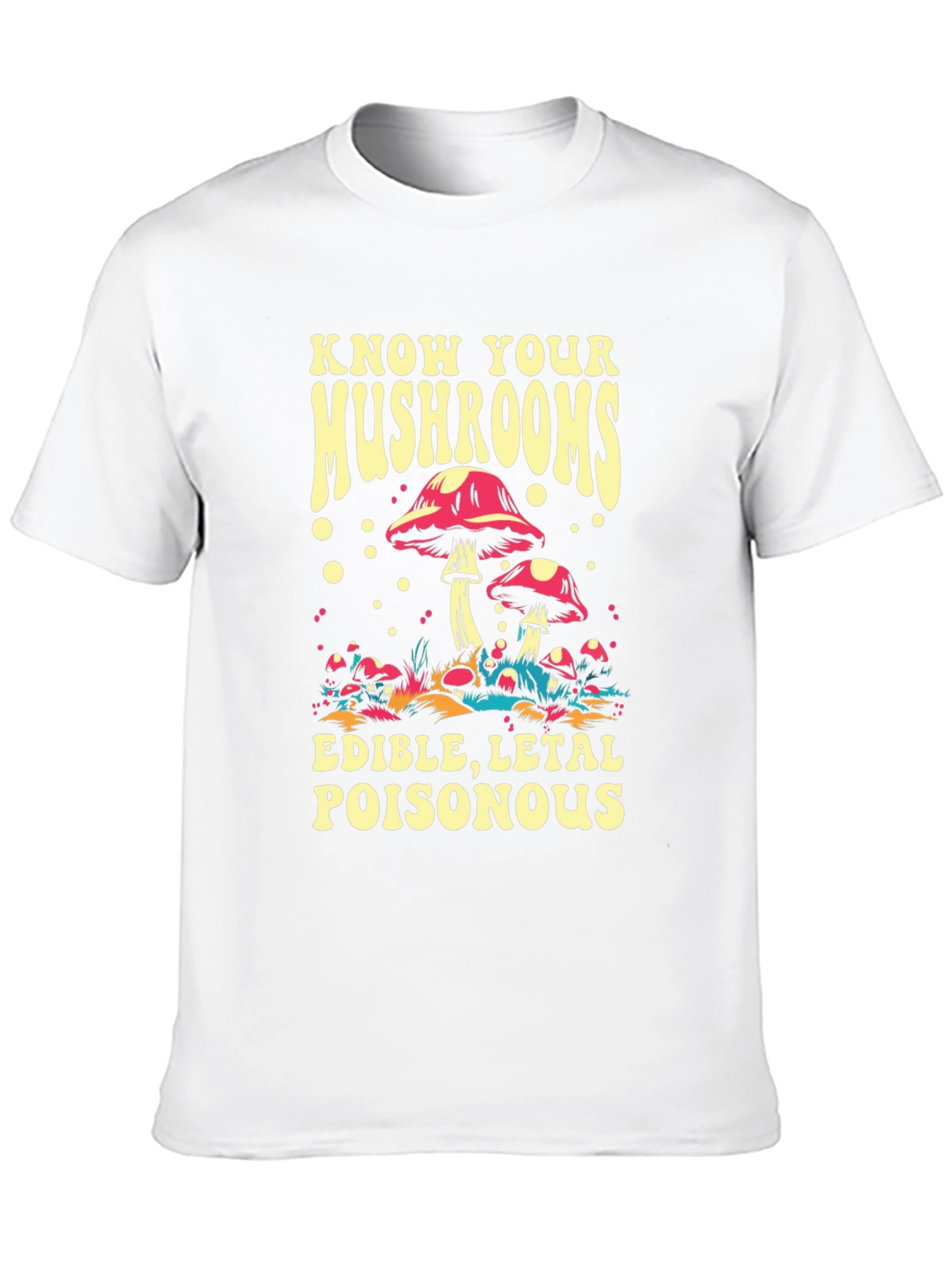 Know Your Mushrooms Graphic Tee