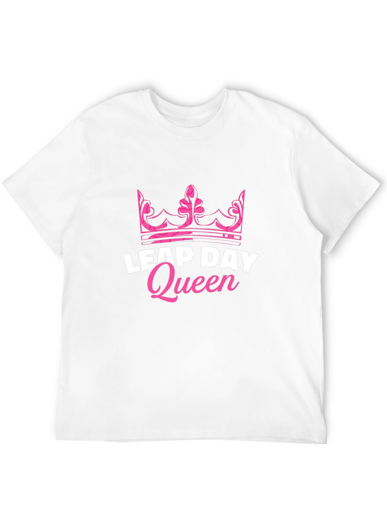 Leap Day Queen Black T-Shirt