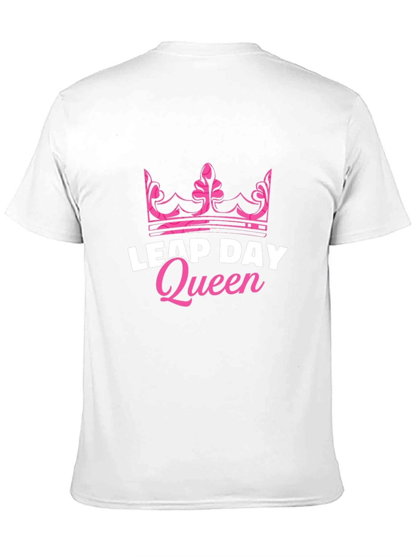Leap Day Queen Black T-Shirt