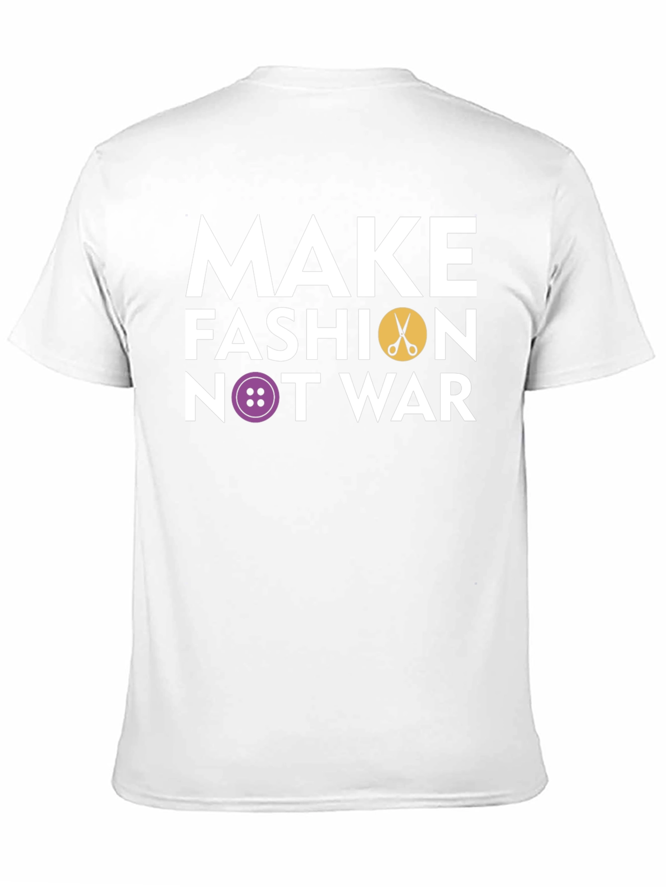 Make Fashion Not War Graphic T-Shirt
