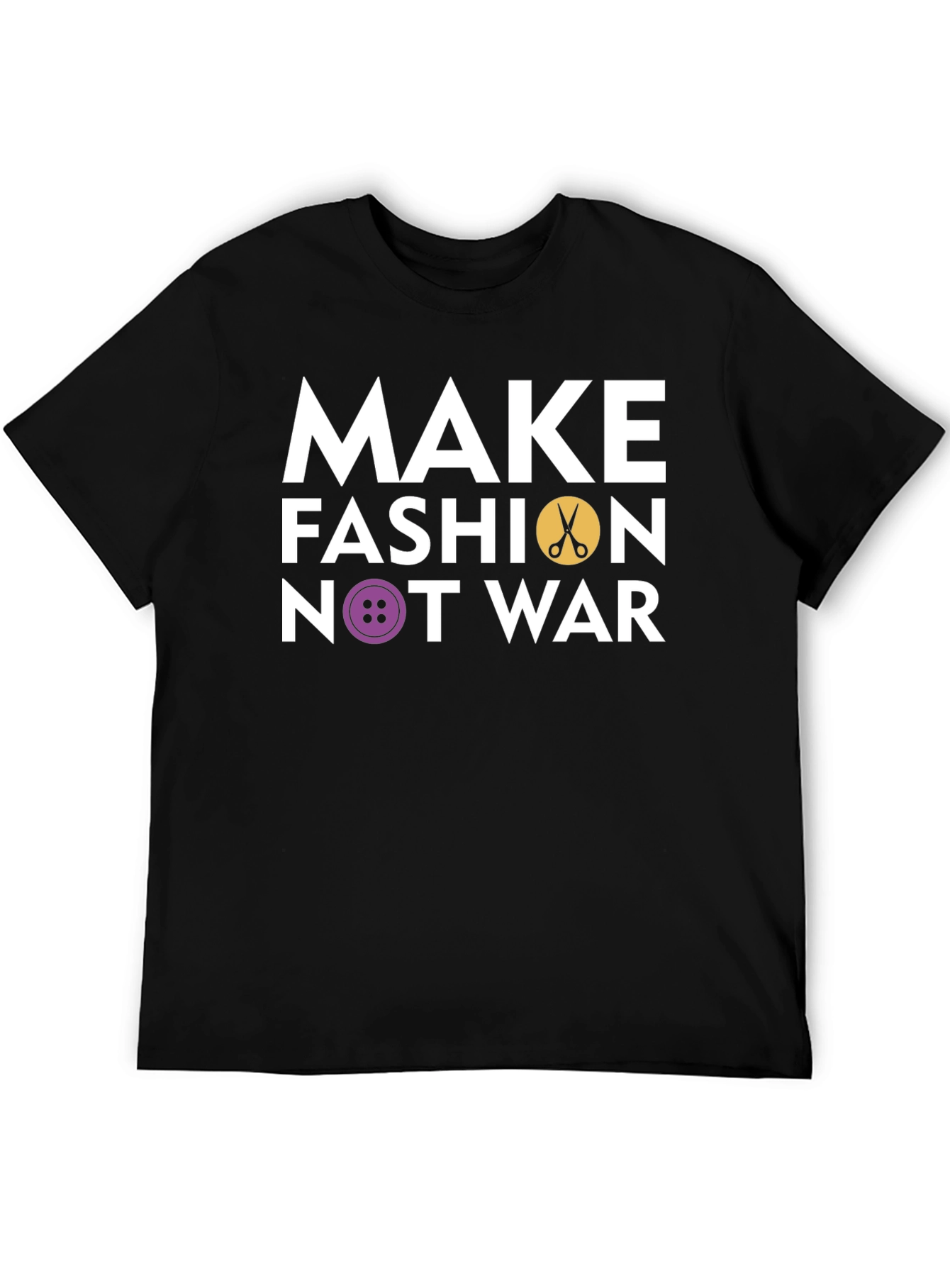 Make Fashion Not War Graphic T-Shirt