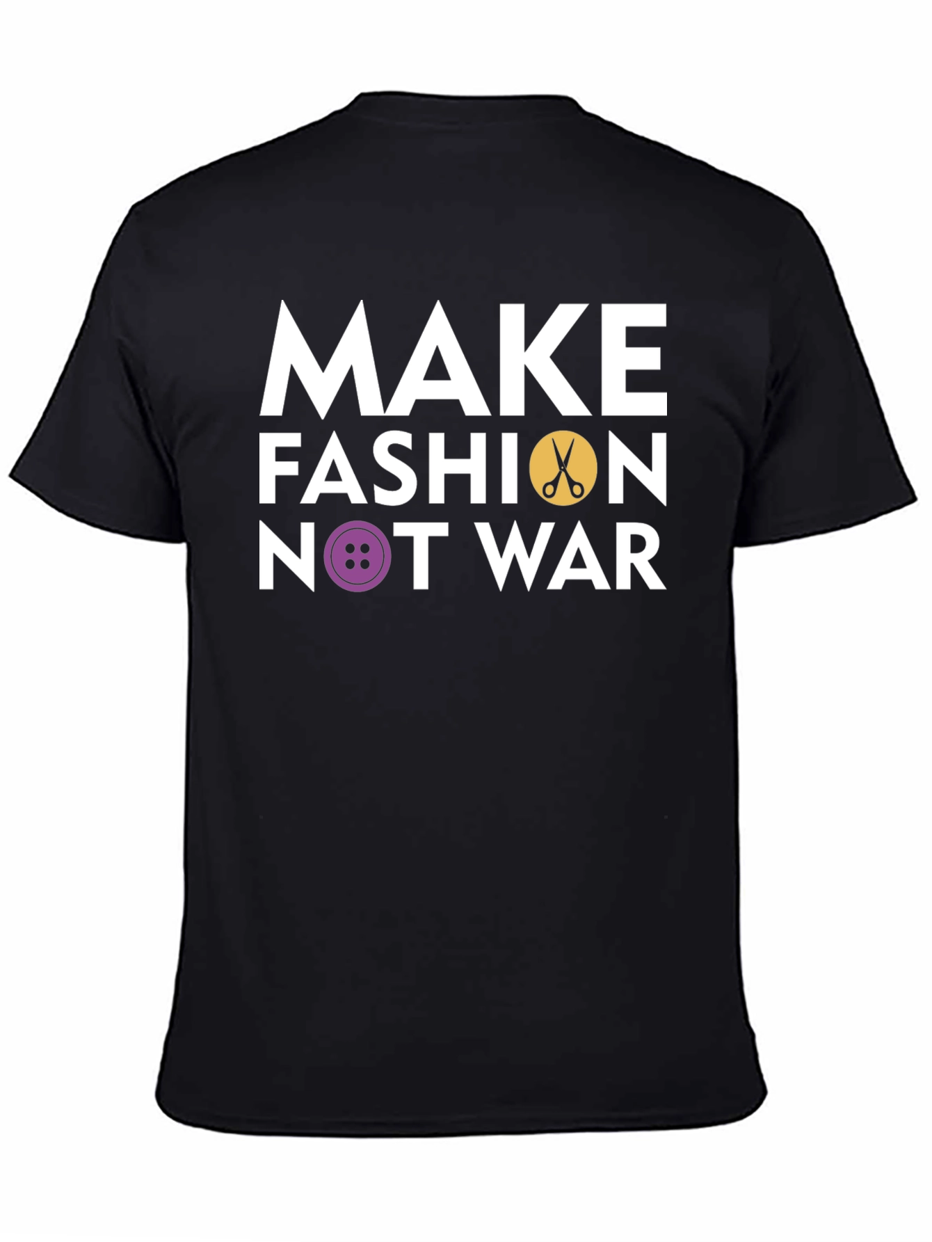 Make Fashion Not War Graphic T-Shirt